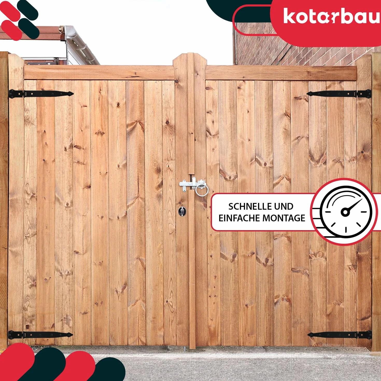 KOTARBAU zawias do drzwi, powlekany proszkowo, taśma sklepowa, krzyżowy, nierdzewny, góra 300 mm