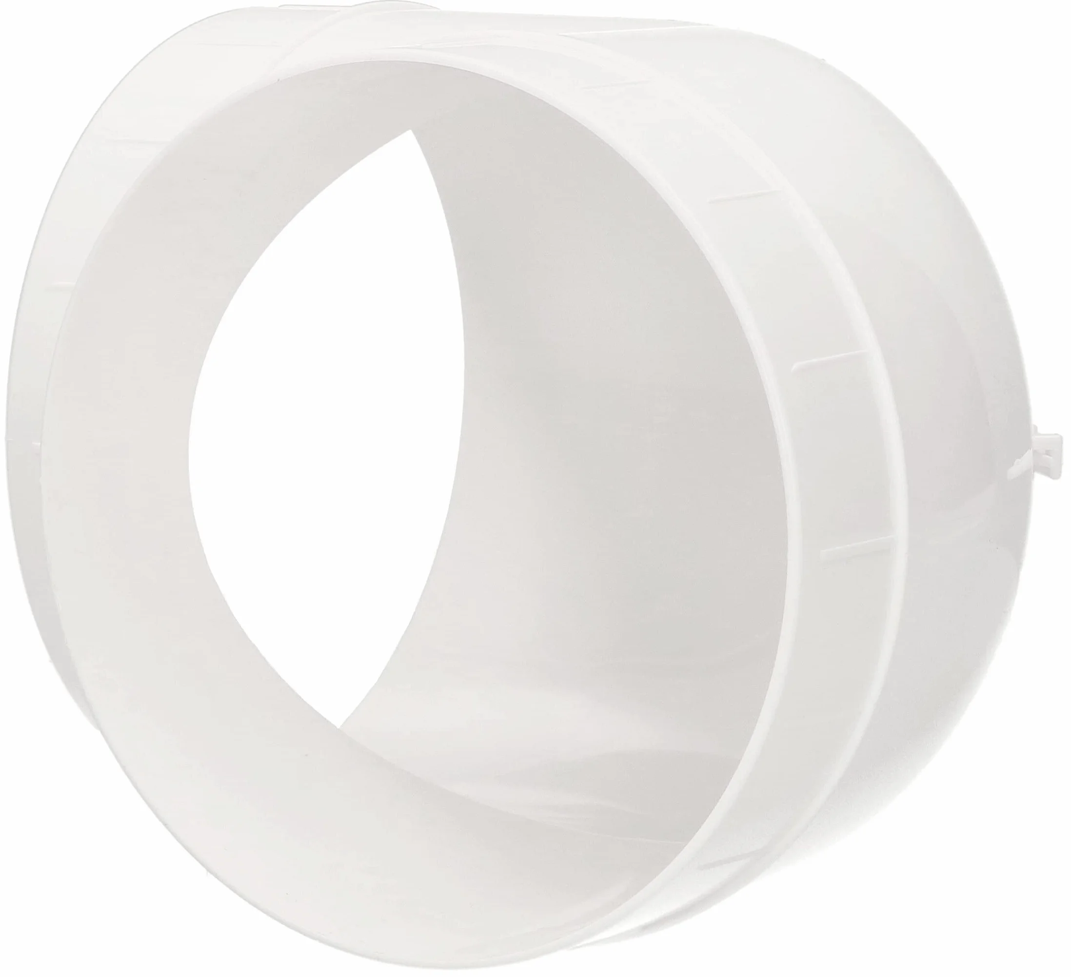 Złączka rurowa Ø 150 mm Kolanek 90° Plastik Biały