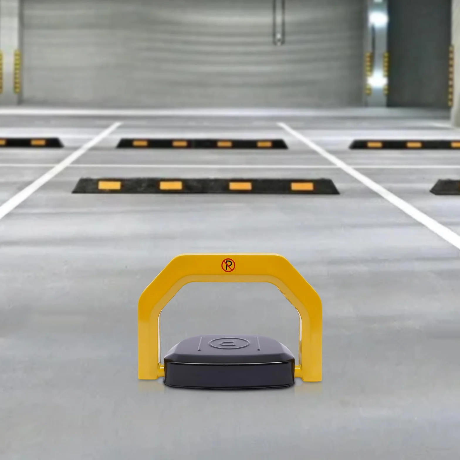 Zdalnie sterowany słupek parkingowy z pilotem, składany, blokada parkingu