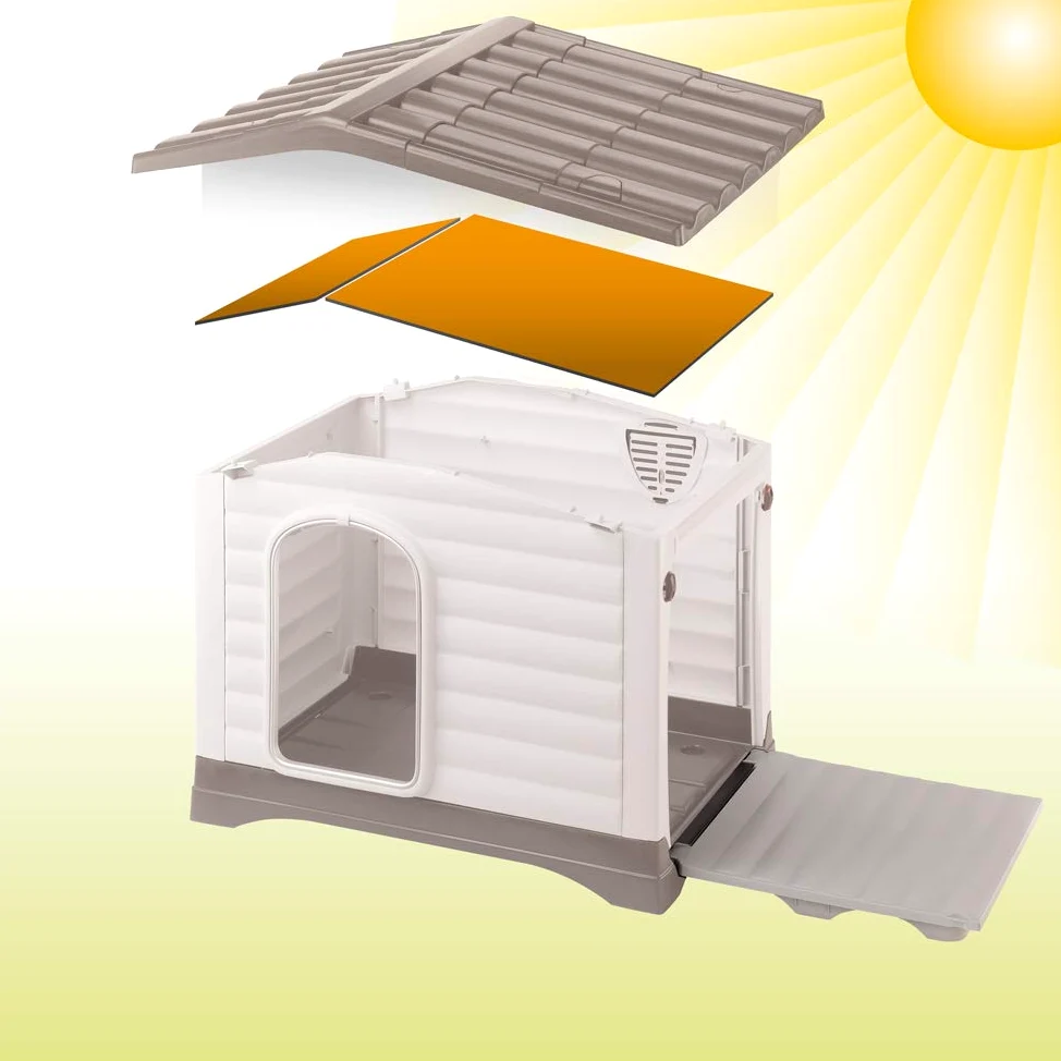 Ferplast Zestaw 6 paneli izolacyjnych DOGVILLA 90, panele termoizolacyjne 74 x 57 x 9 cm