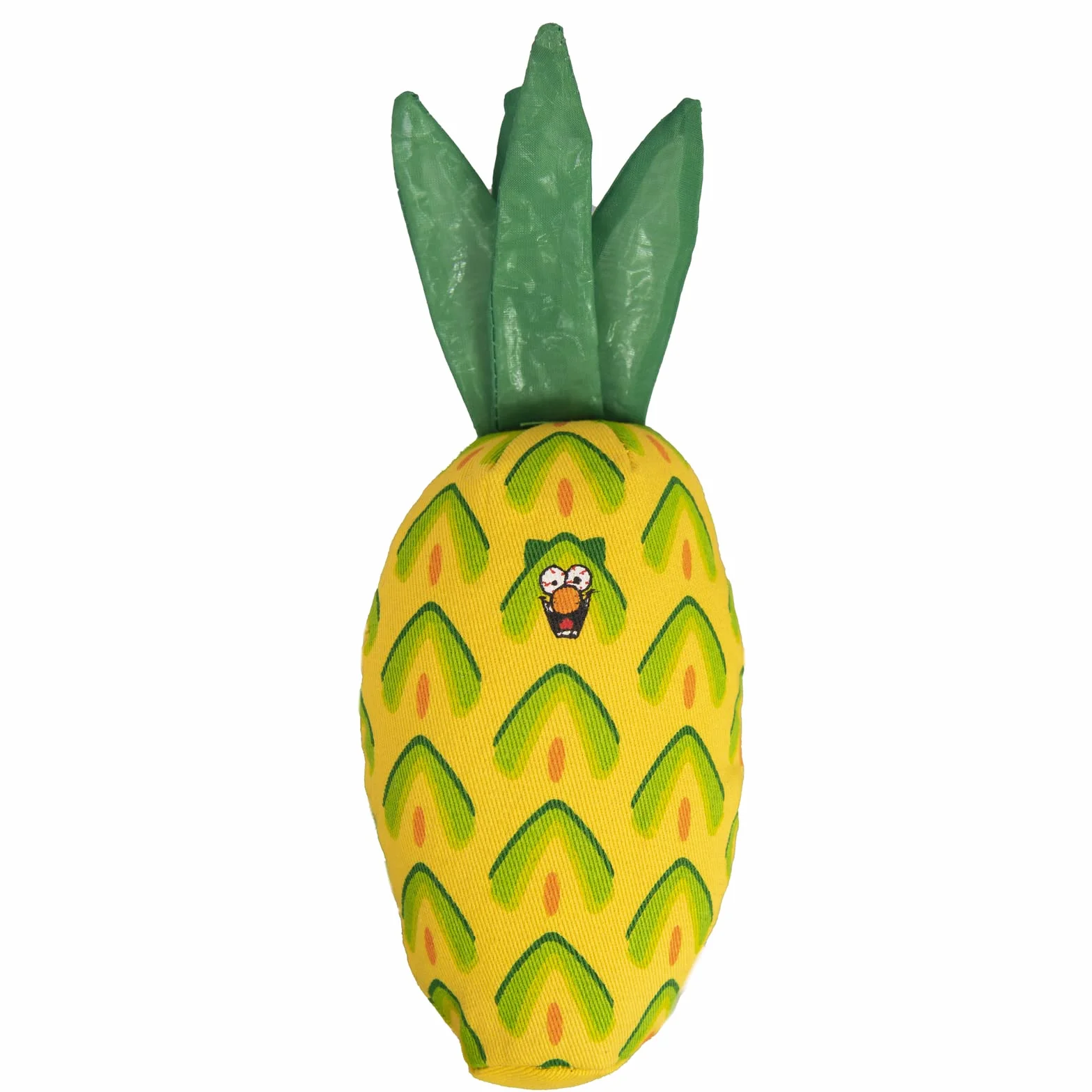YEOWWW! Ananas kocimiętka zabawka dla kotów, żółta, 18 cm, dla wszystkich rozmiarów ras