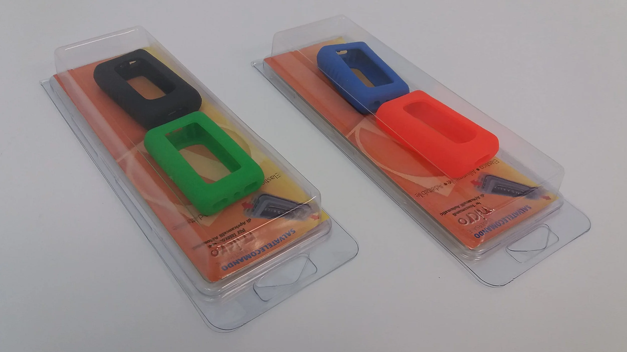 Uniwersalny rejestrator sterowania do automatycznych otwieraczy drzwi - mod. mikrotechnika. z elastycznej gumy, szerokość 2,8-5 cm - długość od 5,5 do 12 żarówek po 2 sztuki w kolorach