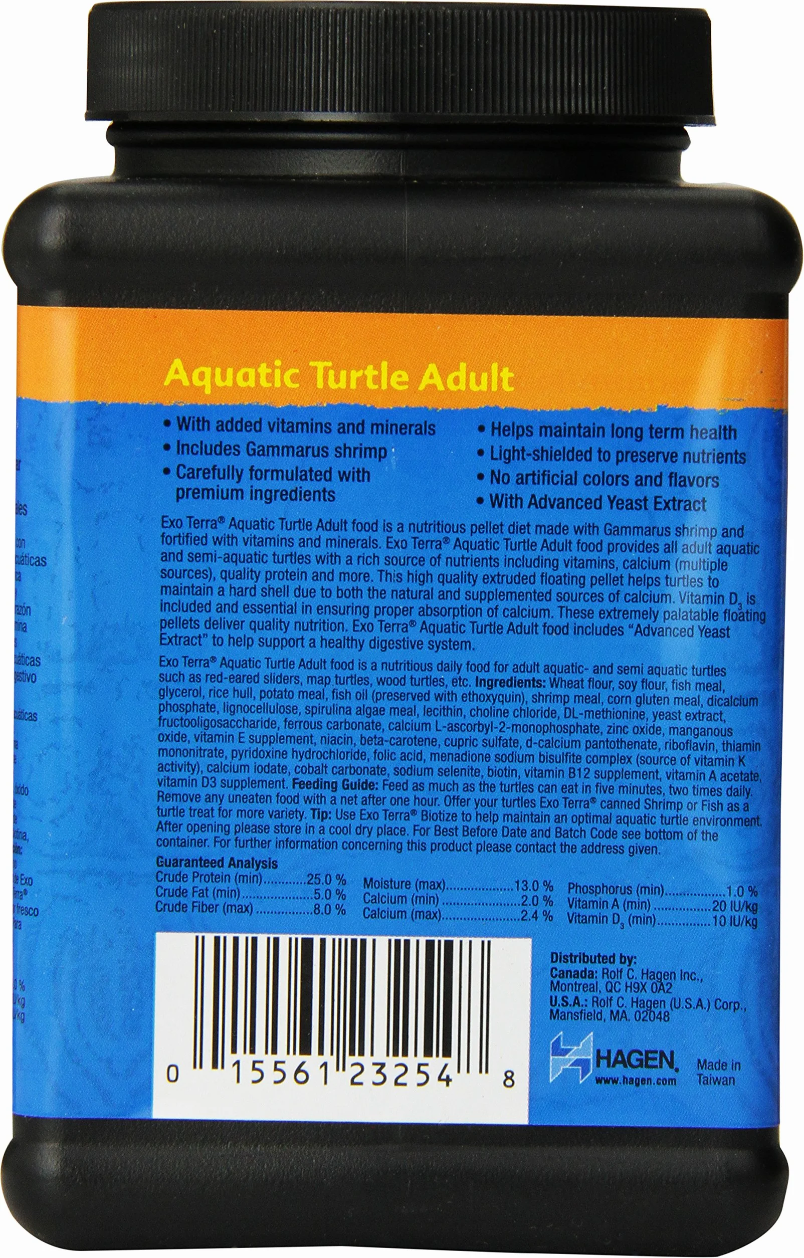 Exo Terra Pellet dla dorosłych żółwi, 250 g