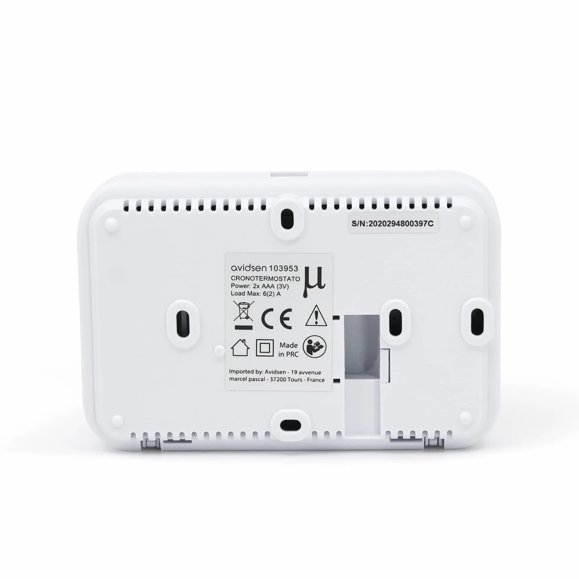 Avidsen 103953 termostat tygodniowy biały