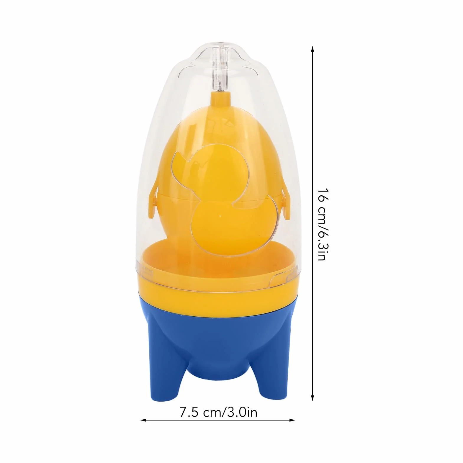 Przędzarka do Jajek, Ręczny Mikser do Wirowania Białek i Żółtków Przenośny Golden Egg Maker Niebieski