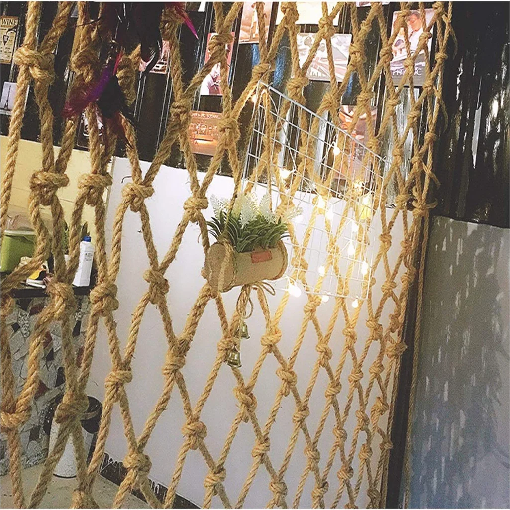 STTHOMESiatka zabezpieczająca przed dziećmi ramy wspinaczkowe do szkolenia, balkon i schody, sufitowa dekoracja, izolacyjna przyczepa ładunkowa, 2 * 3 m (7 * 25 cm)