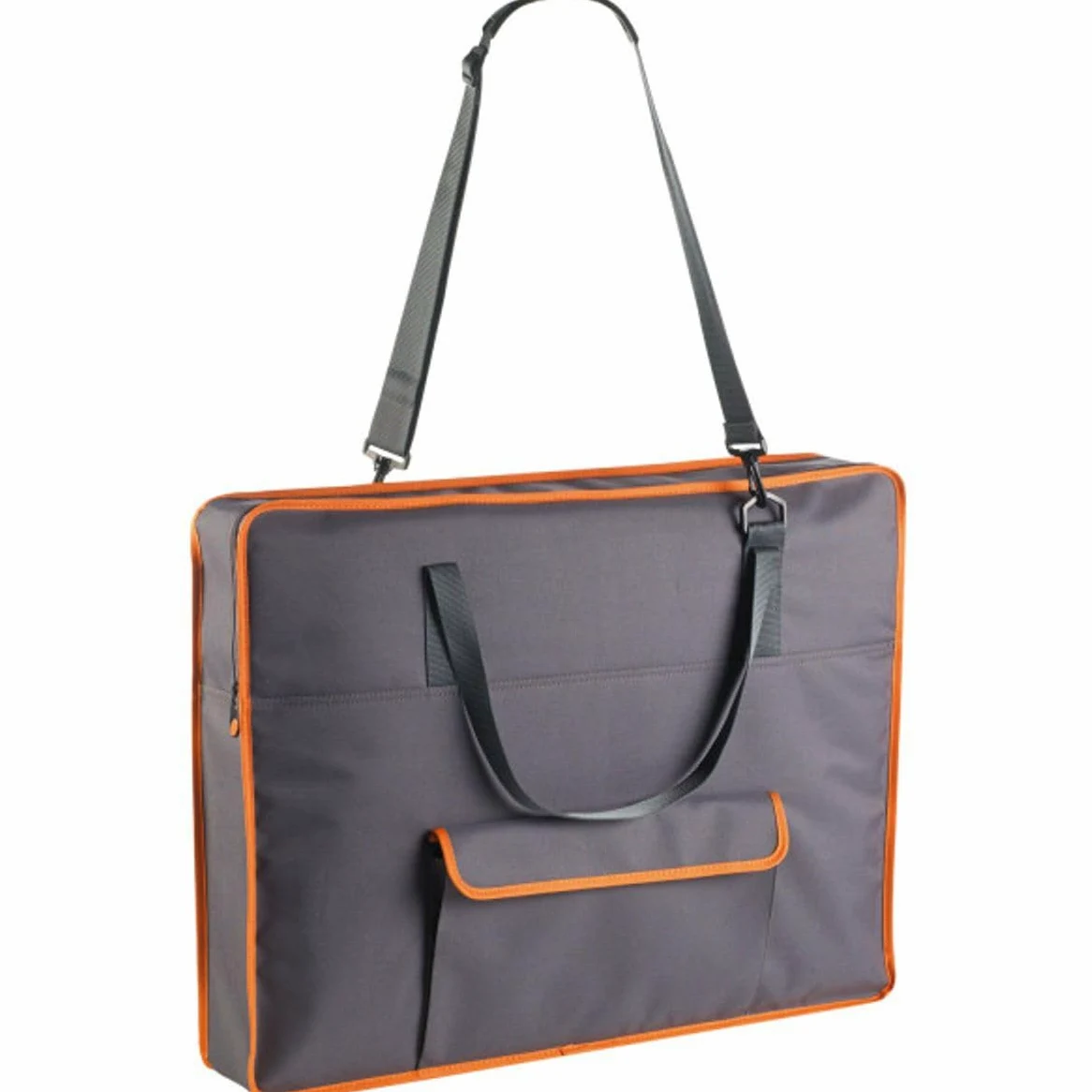 HUNTER Alu-Frame skrzynka transportowa dla psów 61 x 45,5 x 43 cm antracytowe pomarańczowe