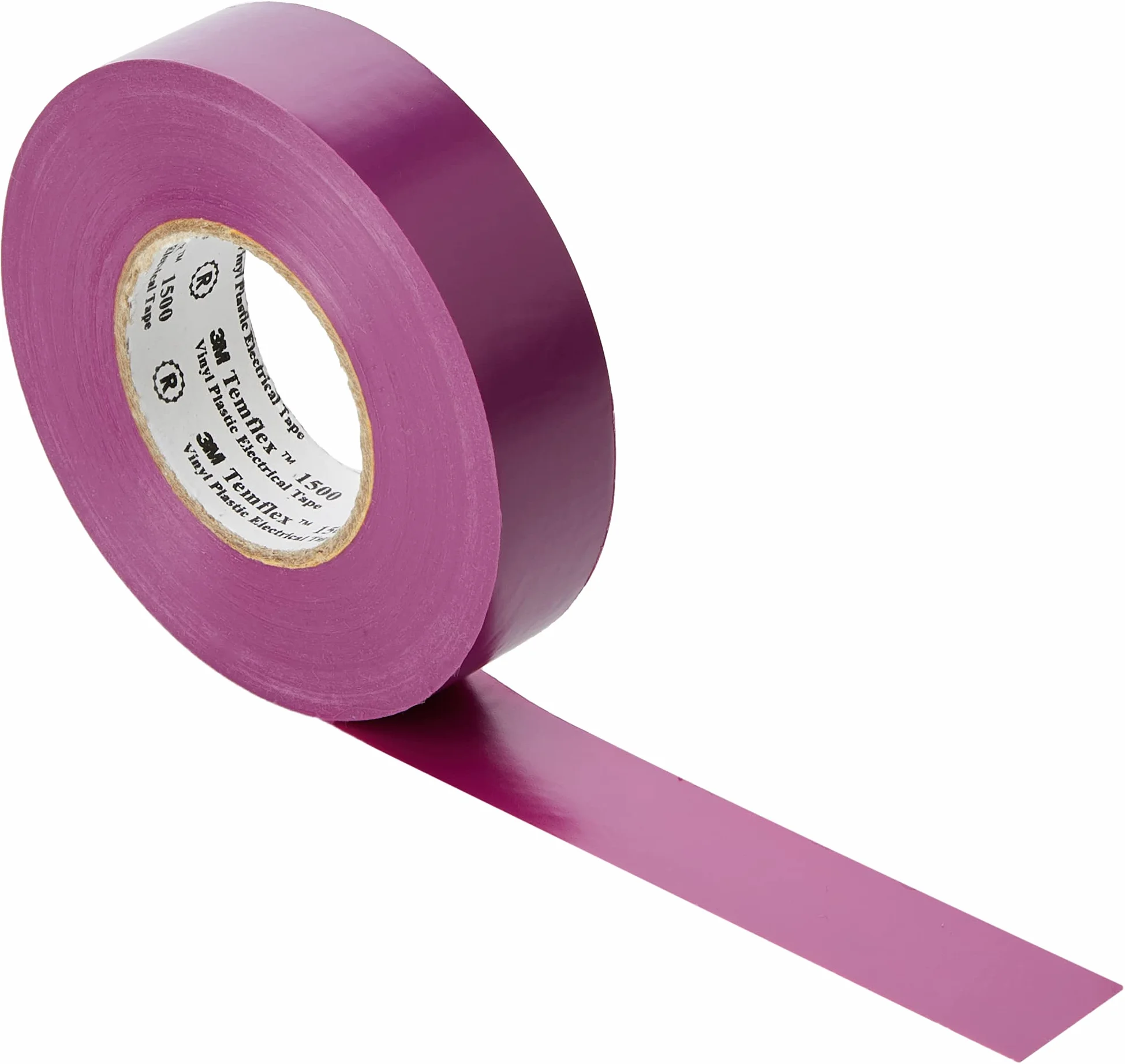 3M Temflex 1500 winylowa taśma izolacyjna 19 mm x 25 m 0,15 mm fioletowa