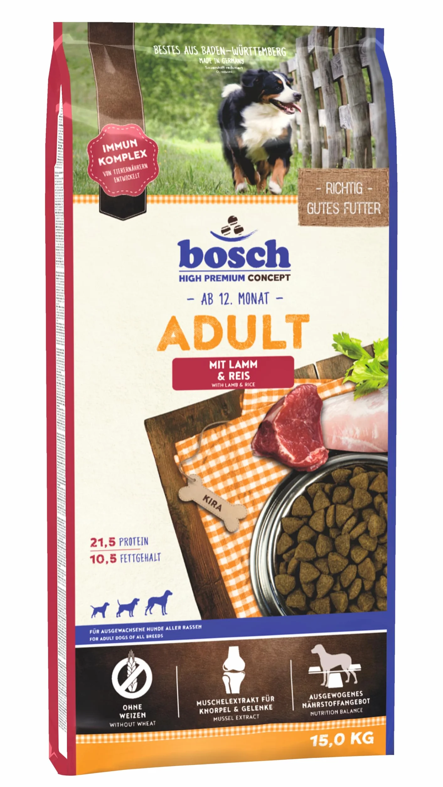 Bosch Tiernahrung Hpc 52080015 Sucha Karma, 15kg