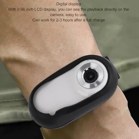 Kamera z obrożą dla Kota, Szerokokątna Obroża z Lokalizatorem Psa o Kącie 170°, Sportowa Kamera HD 1080P Mini Pet do Nagrywania Wideo, Regulowana, Mała Kamera dla Zwierząt z