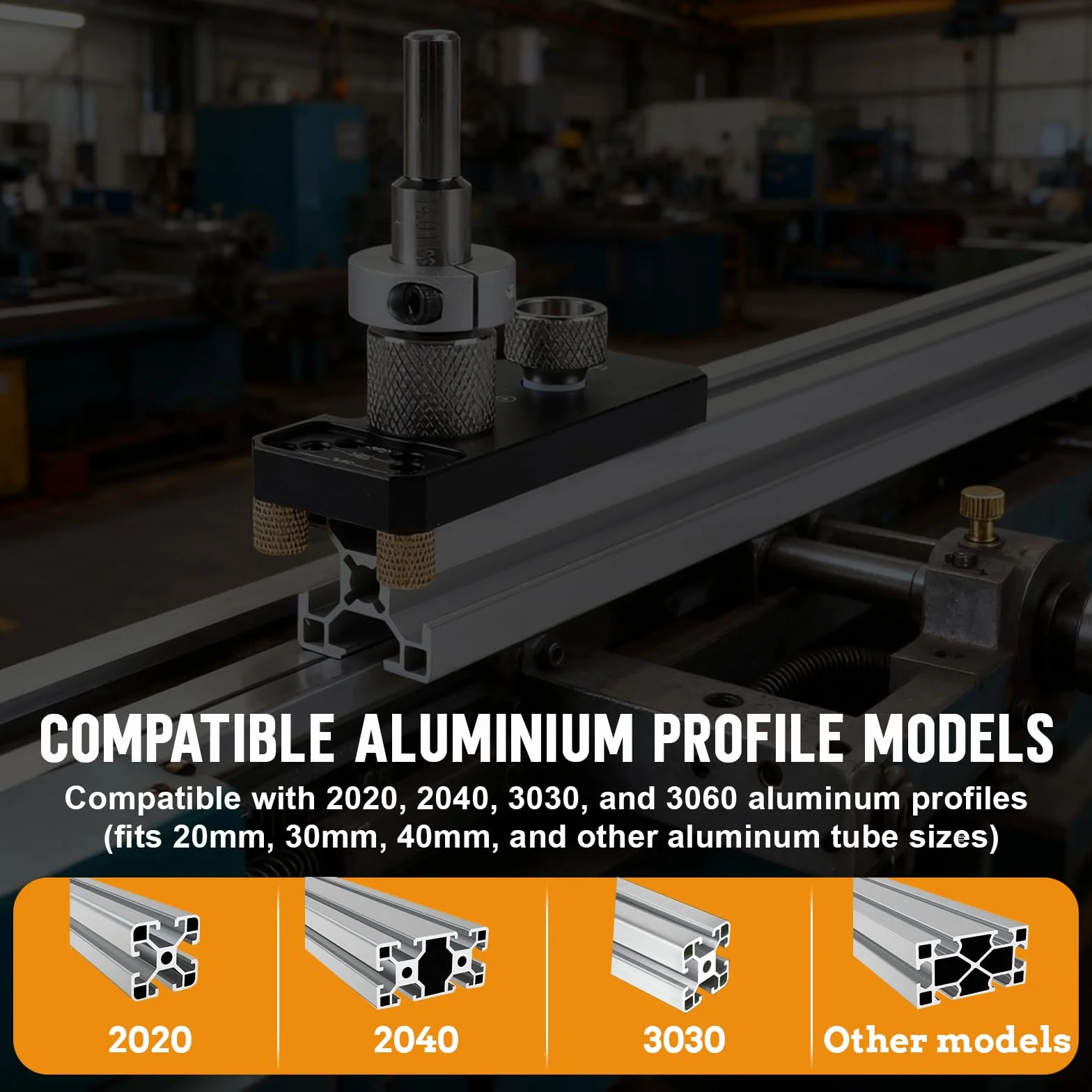 Wiertła do profili aluminiowych 20/30/40 ze stożkowym wiertłem M6 M8