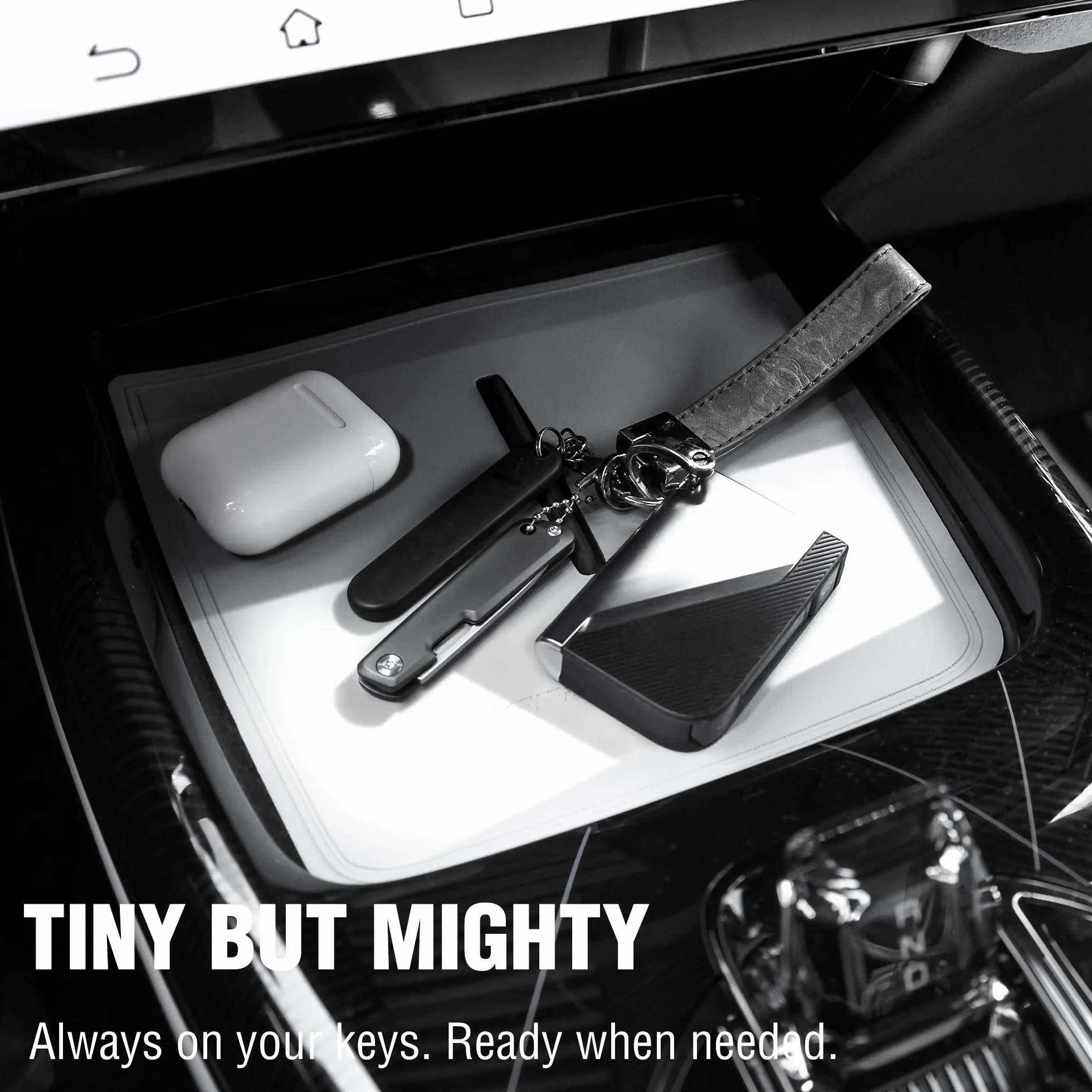 FLISSA Mini scyzoryk składany nóż EDC 14C28N stal aluminiowy uchwyt