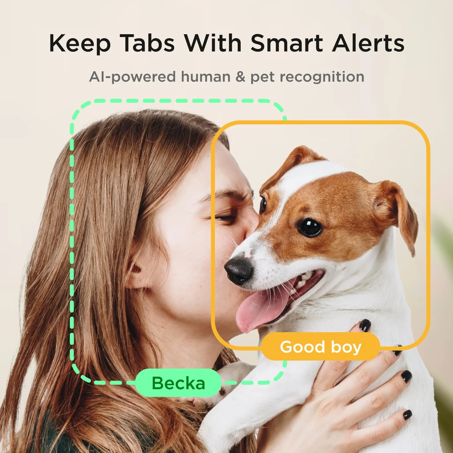 Petcube Cam, kamera monitorująca zwierzęta domowe z wbudowanym czatem weterynaryjnym dla kotów i psów, kamera bezpieczeństwa z wideo HD 1080p, noktowizor, dwukierunkowy dźwięk, mocowanie magnesem