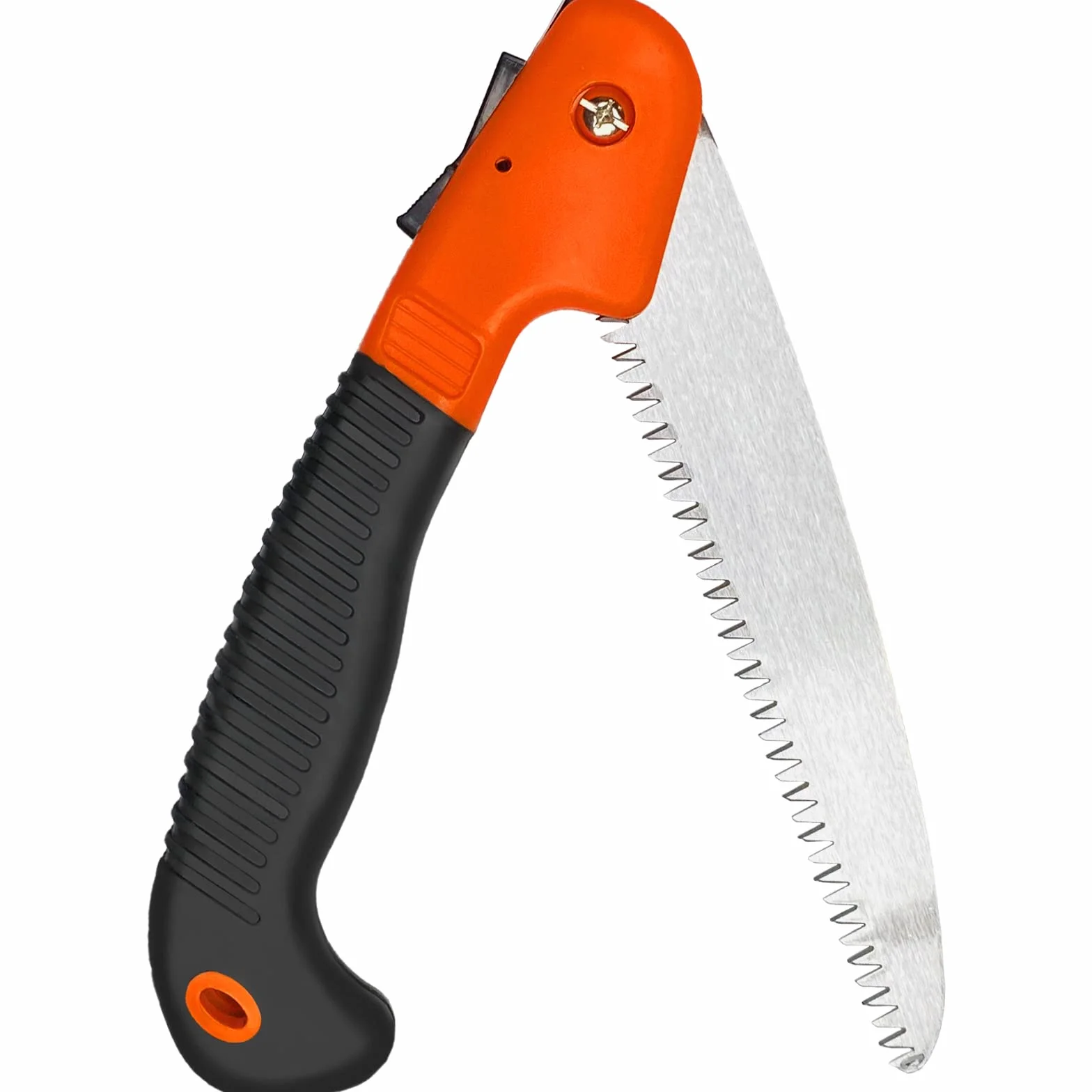 Piła składana 18 cm brzeszczot stalowy Newaner pomarańczowa