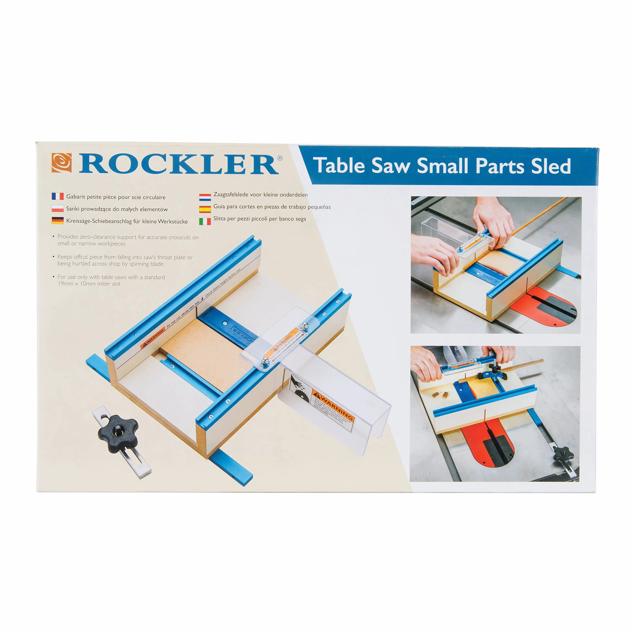Rockler Piła stołowa sanki krzyżowe 603 x 603 mm