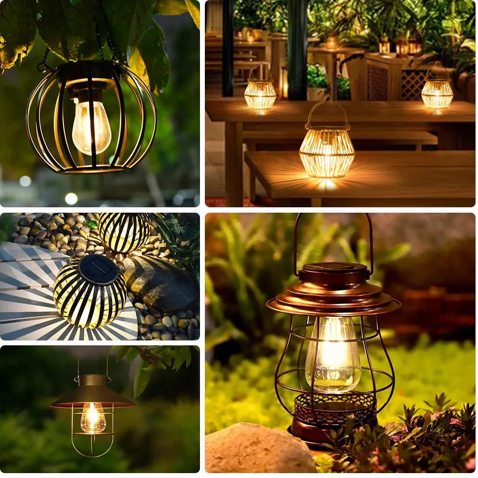 Żarówki solarne do użytku na zewnątrz, 2 sztuki lamp solarnych, części zamienne, moduł solarny do lamp ogrodowych, 8,5 cm, ciepła biel, jasna pokrywa solarna do latarni, DIY, dekoracja