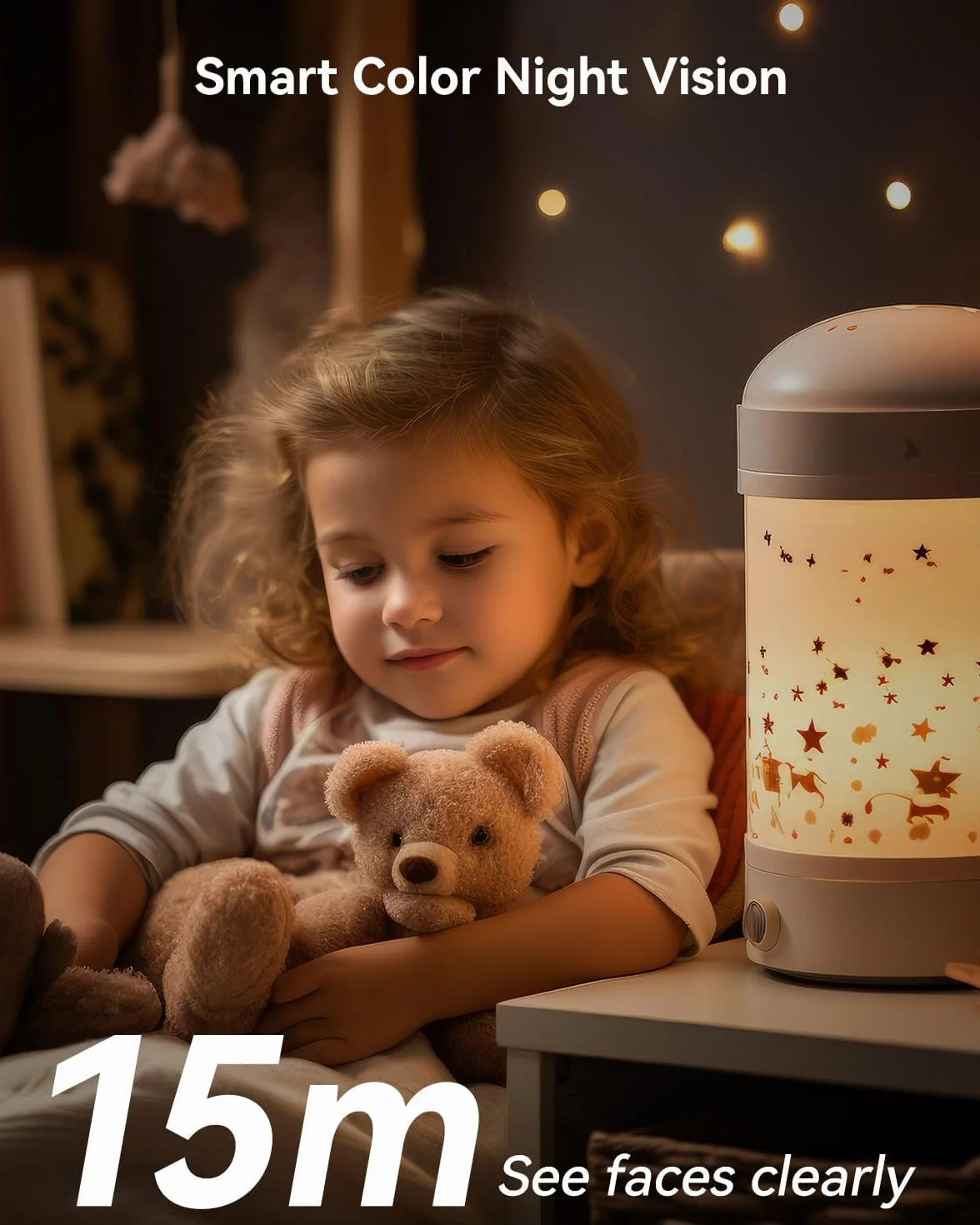Imou Podwójna kamera do monitoringu 4 MP + 4 MP, do użytku wewnątrz z WiFi 2,4/5 GHz, rozpoznawanie osoby / zwierząt domowych, 360° PTZ WLAN, noktowizor, inteligentne śledzenie, 2-drożne audio, syrena