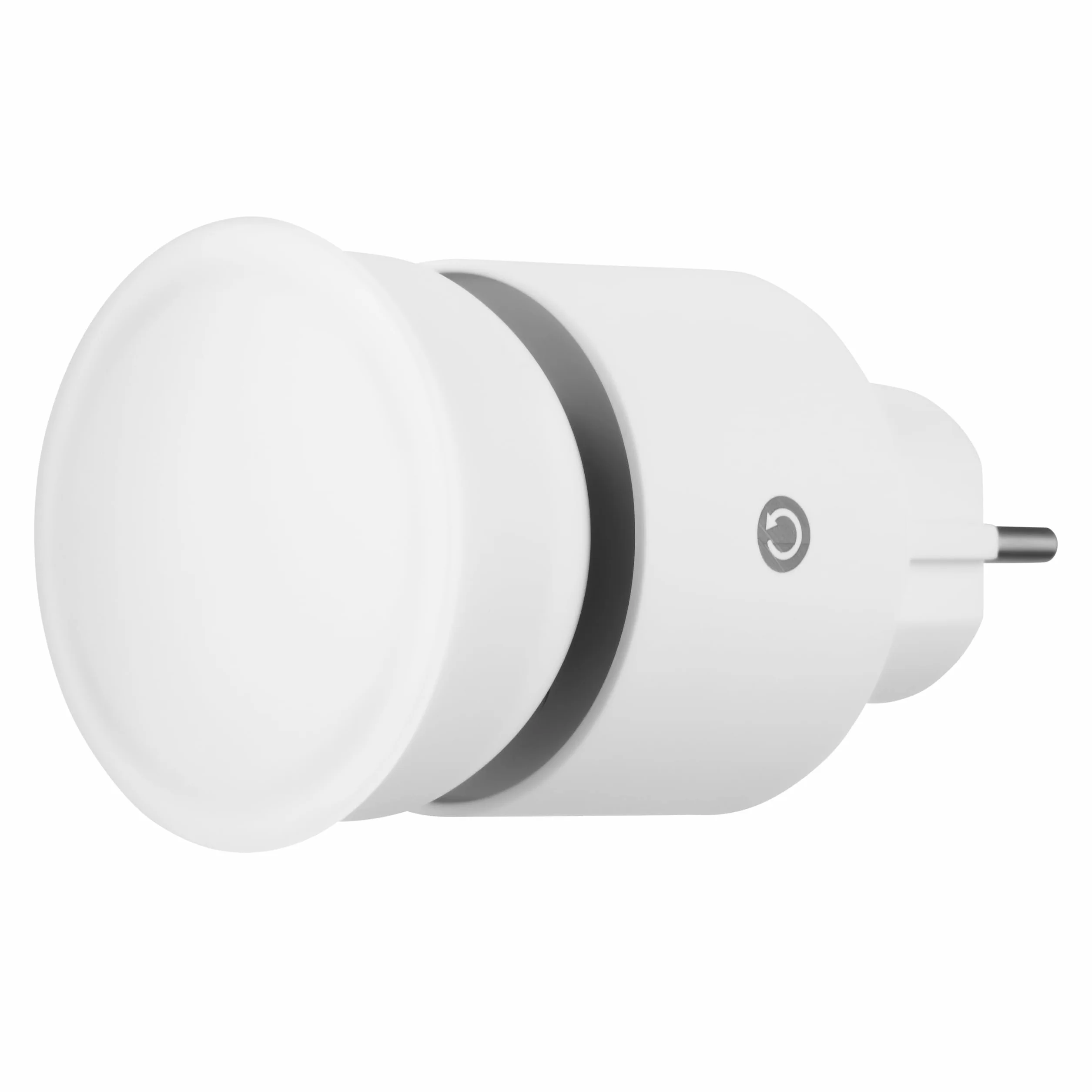 REV Lampa z gniazdkiem elektrycznym 10W 850lm 3000K 4-stopniowe ściemnianie biała