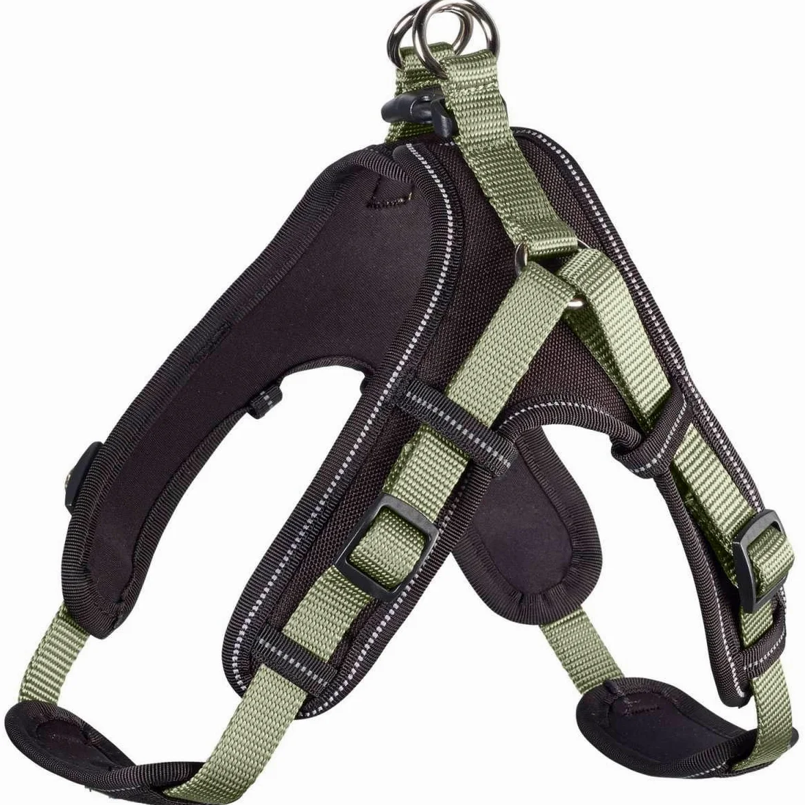 Hunter Vario Quick szelki neoprenowe dla psa oliwkowy/czarny