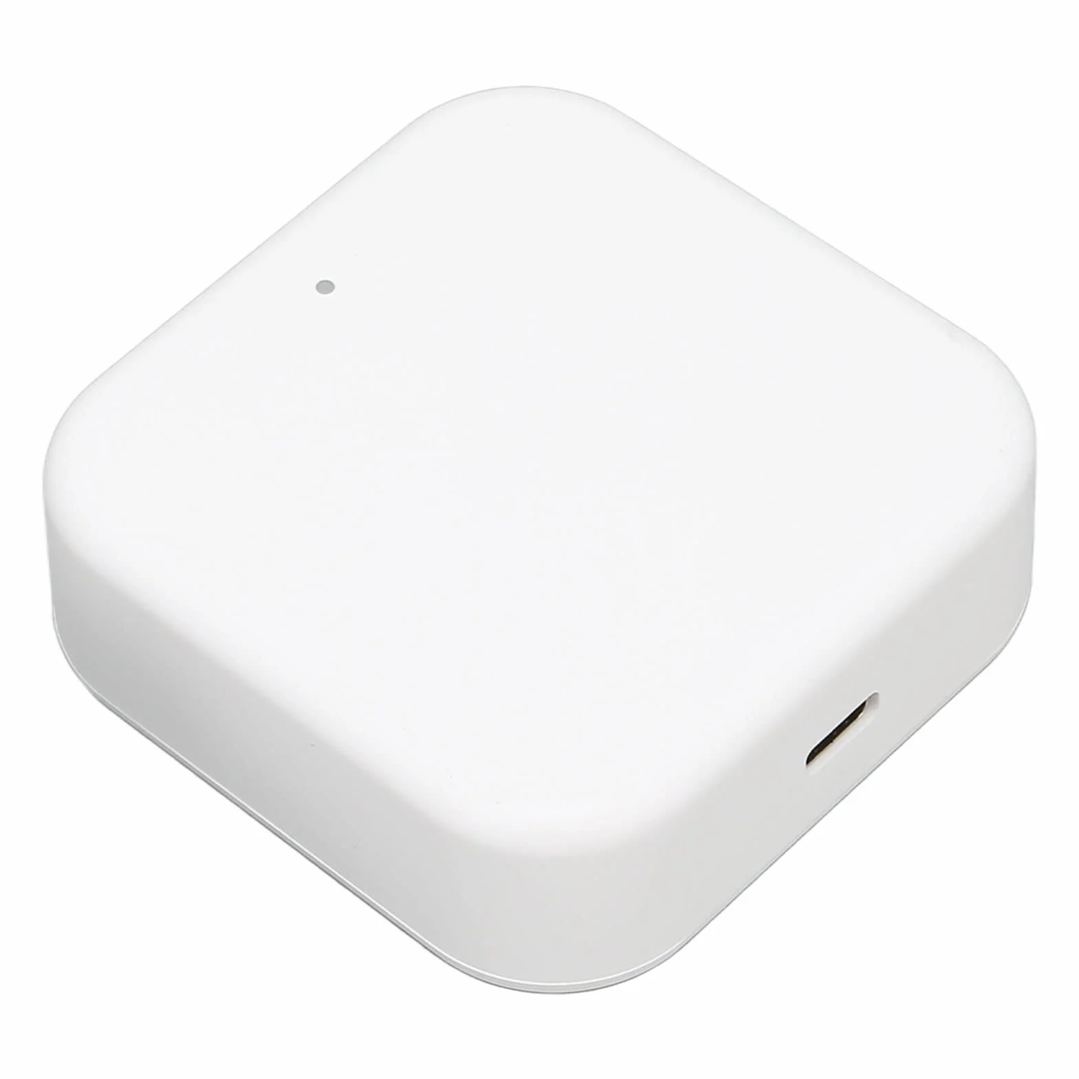 Inteligentna Blokada Drzwi Bramka Wi-Fi, Inteligentna Bramka Wi-Fi Praca ze Sterowaniem Głosowym w Aplikacji TTLock, Zdalne Sterowanie Blokada Drzwi Deadbolt, Mostek Wi-Fi do Sterowania Głosowego