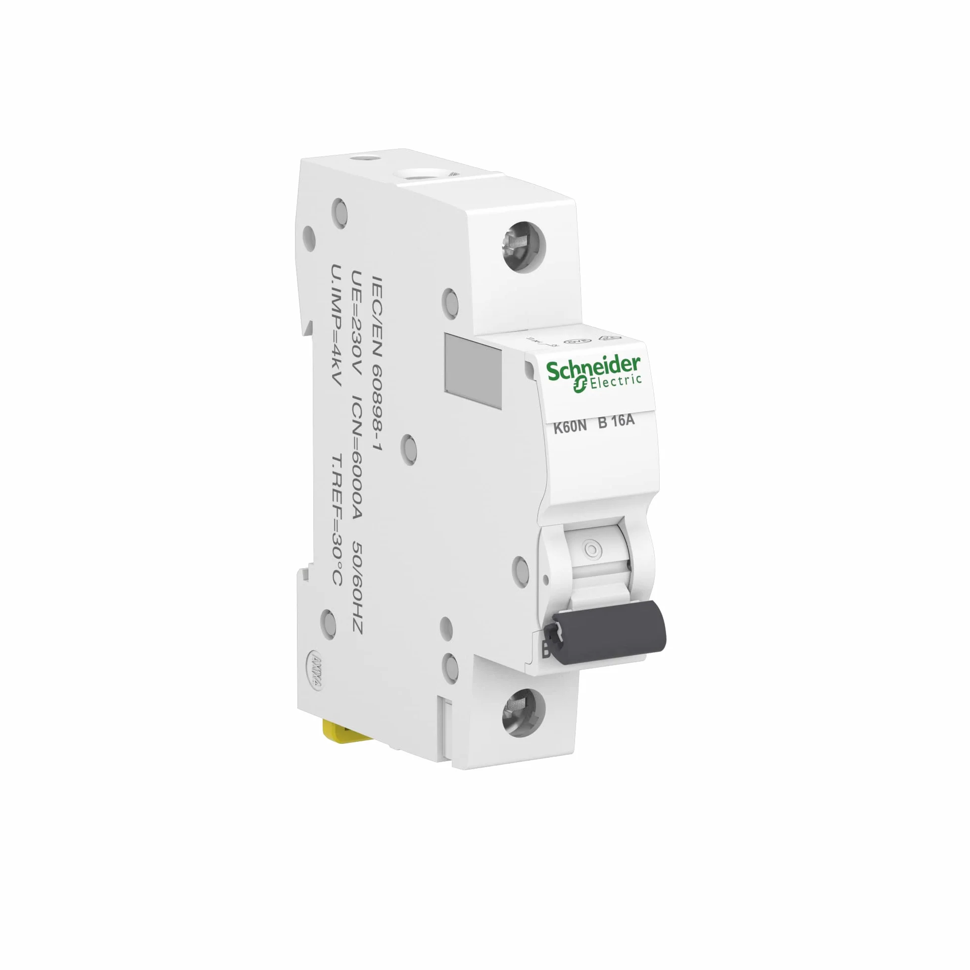 Schneider Electric A9K01116 Wyłącznik Nadprądowy, Biały, 16 A