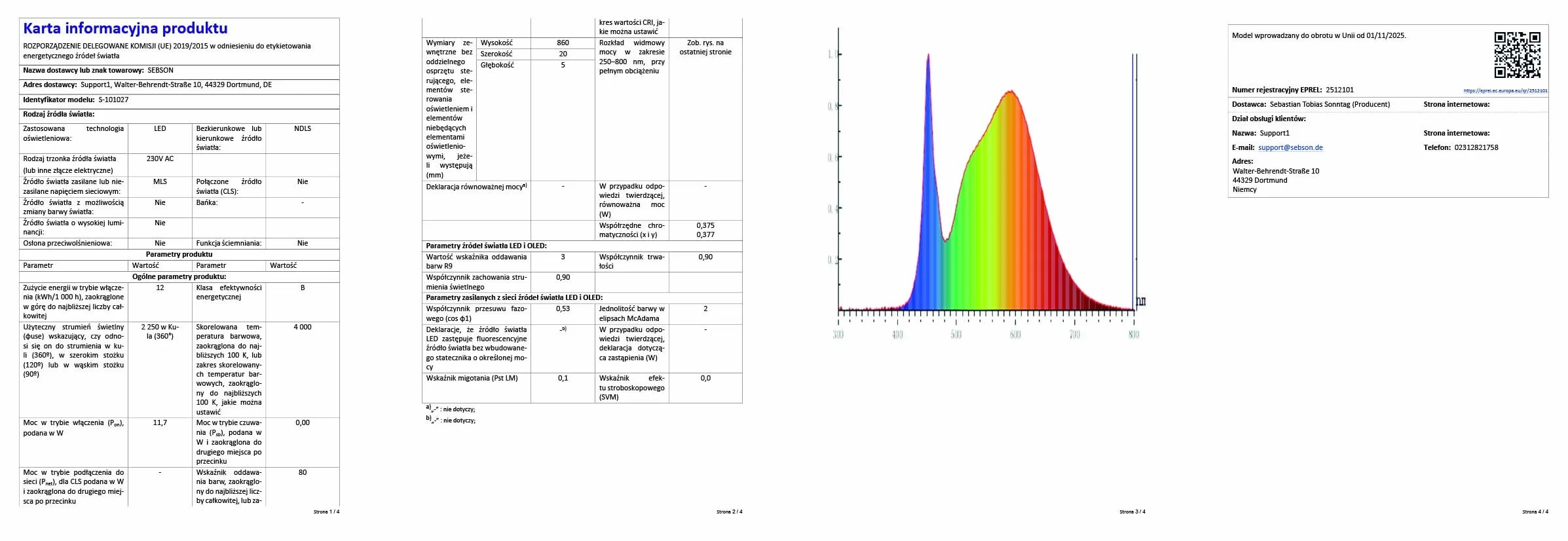 SEBSON Lampa LED do zabudowy kuchennej, 90 cm, z wtyczką i przełącznikiem, 4000 K, neutralna biel, 12 W, 1900 lm, listwa świetlna LED 230 V, lampa kuchenna do zabudowy 880 x 30 x 22 mm