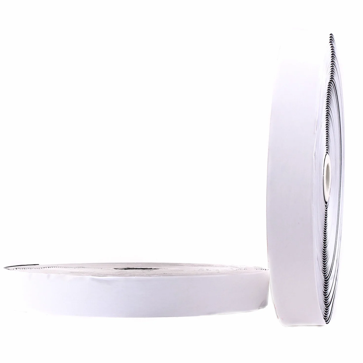 TUKA 25 metrów x 20 mm Samoprzylepna taśma haczykowa i klamra, samoprzylepna taśma na zarysowania, taśmy samoprzylepne z haczykami i pętlami, szerokość 20 mm, haczyk 25 m i klamra 25 m, czarna,