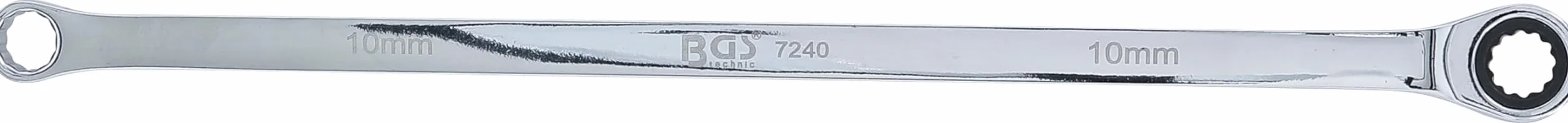 BGS 7240 Klucz oczkowy z grzechotką 10 mm bardzo długa