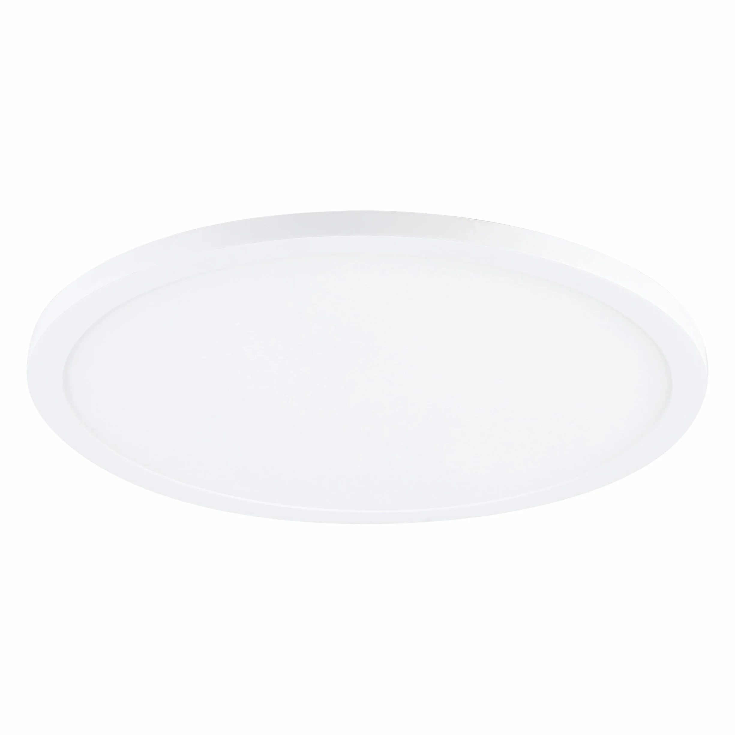 EGLO LED reflektor wpuszczany Fueva Flex, Ø 22,5 cm, spot do uniwersalnych wielkości otworów z aluminium i plastikową, głębokość montażu 25 mm, kolorze białym, neutralna biel