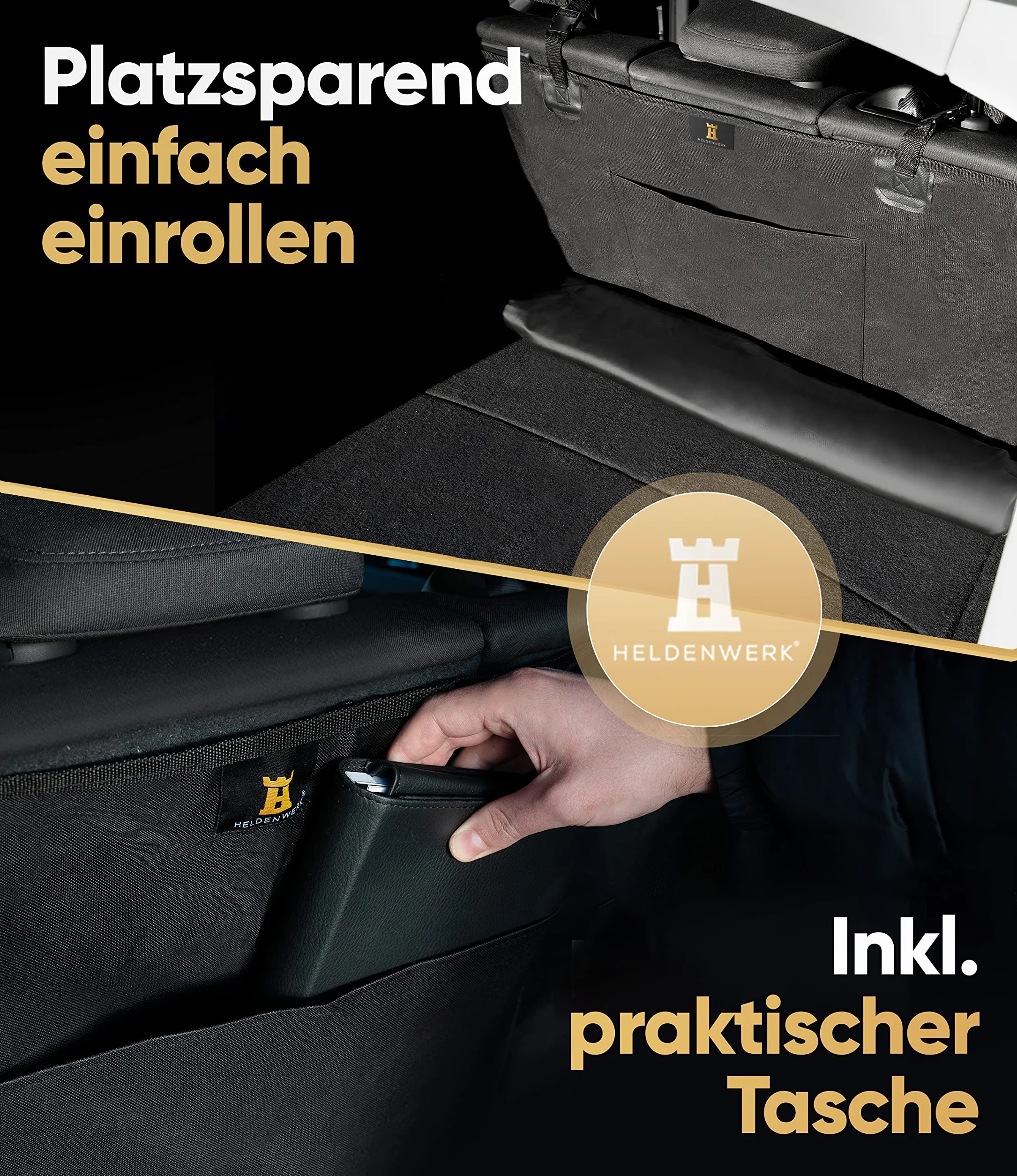 Heldenwerk uniwersalna mata ochronna do bagażnika dla psów