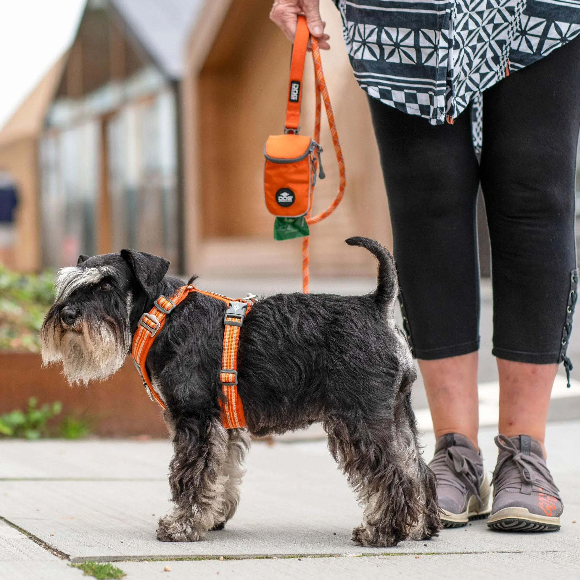 DOG Copenhagen Comfort Walk Air 3.0 Uprząż, M, pomarańczowe słońce
