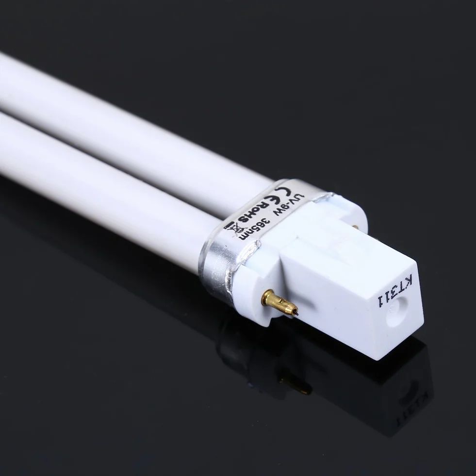 Lampy LED 9 W Zapasowa świetlówka UV Żarówki W Kształcie Litery U do Suszarki do Paznokci
