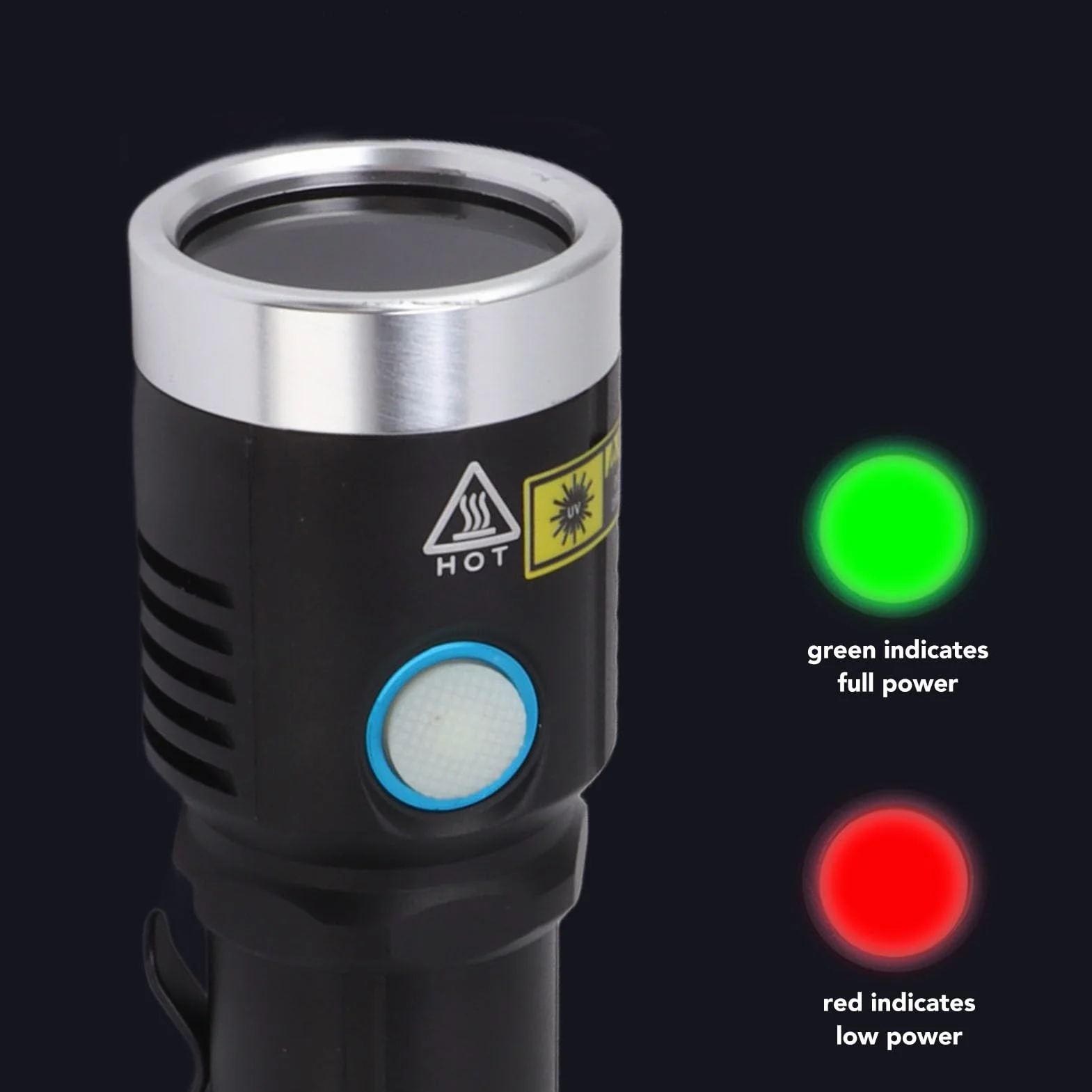 Latarka UV, 20W 365nm LED Latarka Ultrafioletowa USB Akumulator Przenośny Detektor światła Ultrafioletowego, Wykrywacz Moczu Zwierząt Domowych Światło dla Psa Kot Suche Plamy