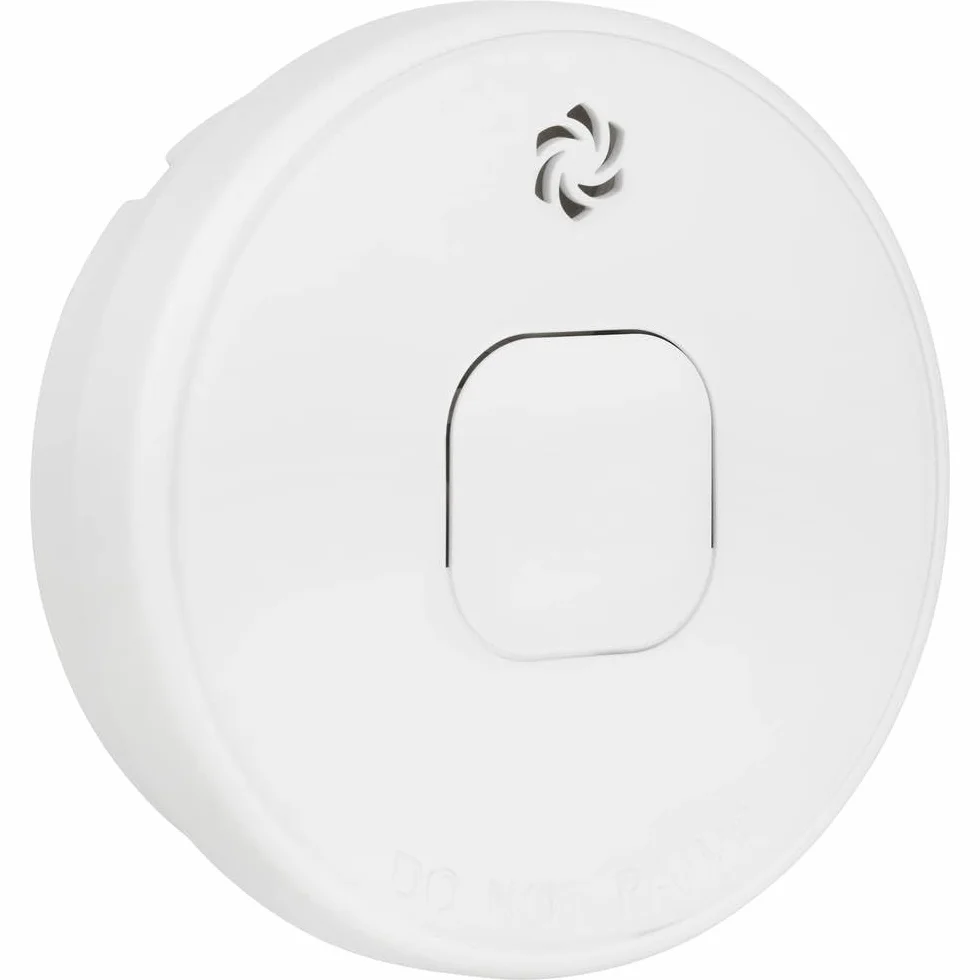 Smartwares FSM-12700 czujnik dymu - etykieta Q - optyczny czujnik i bateria 10 lat - przycisk testowy/cichy - 85 DB