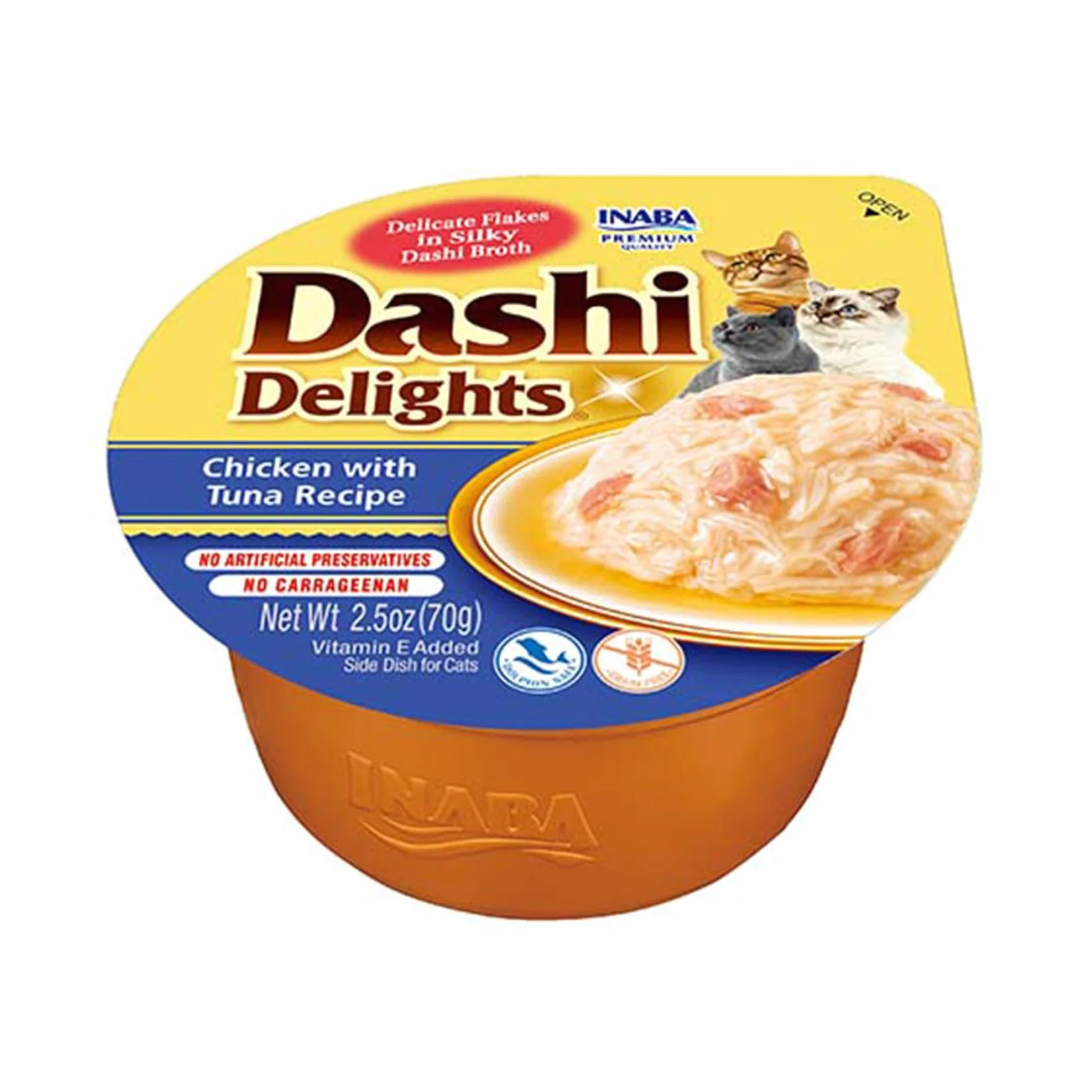 CHURU Cat DASHI Delights Przepis Kurczak z ATUN 6x70g