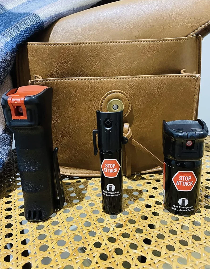 Spray antyagresyjny Stop Attack, 40 ml, la soluzione definitiva per la massima sicurezza, effectiace, veloce e deterrente, 4 metry di portata