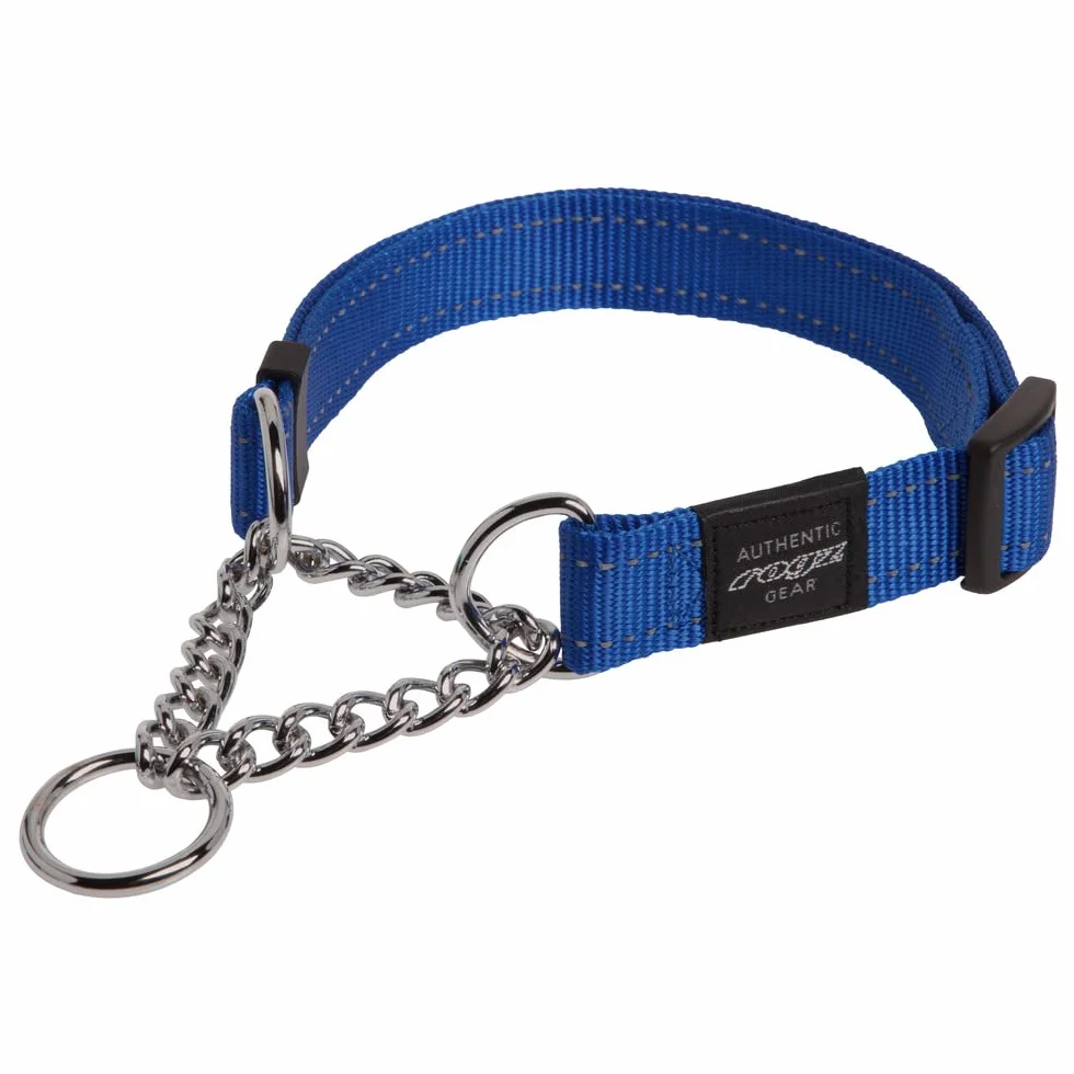 ROGZ HC05-B Utility Stop - obroża/Lumberjack, XL, niebieska