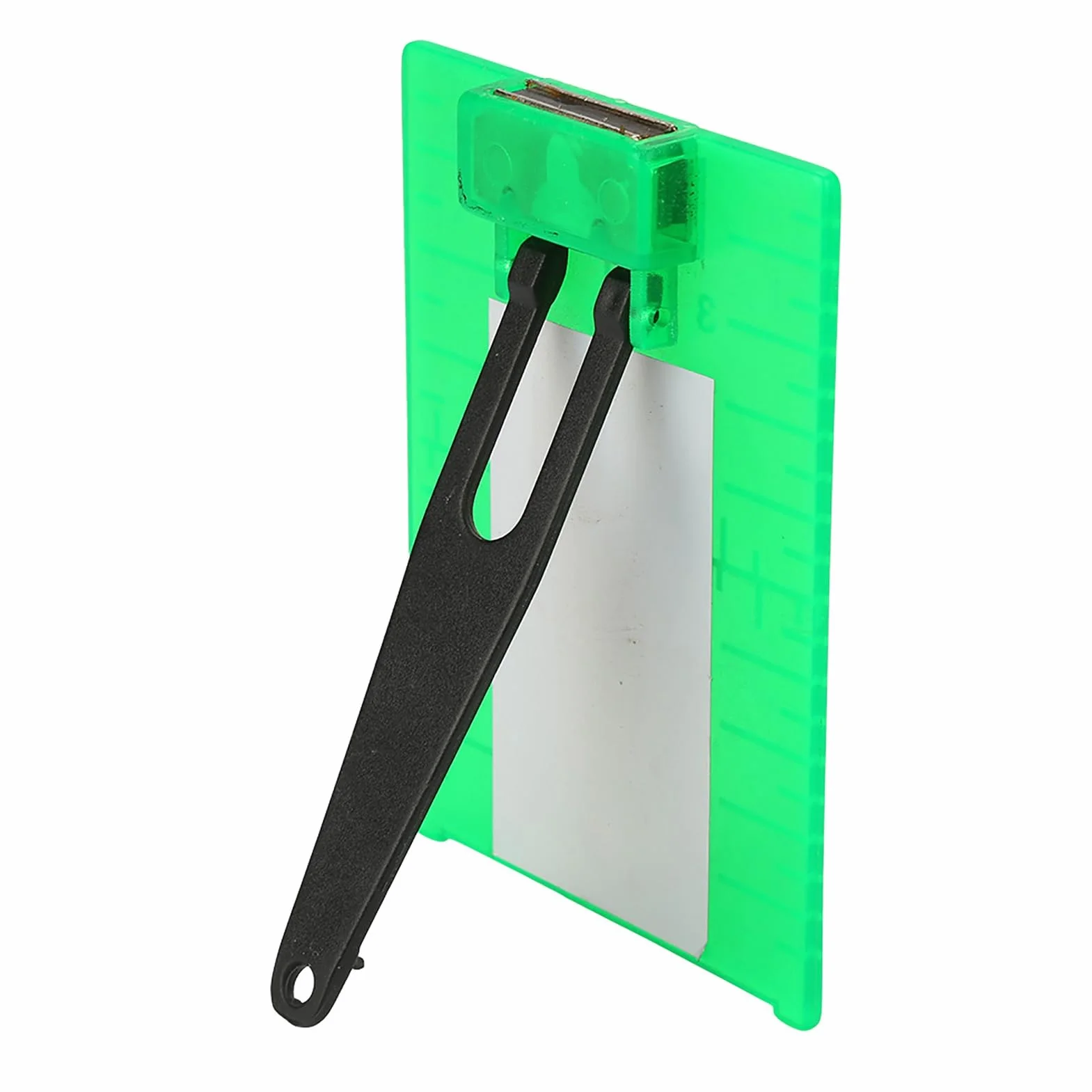 Doppelte magnetische Zielplatte mit Bein für -Pegelmesser Cross Line(Green)