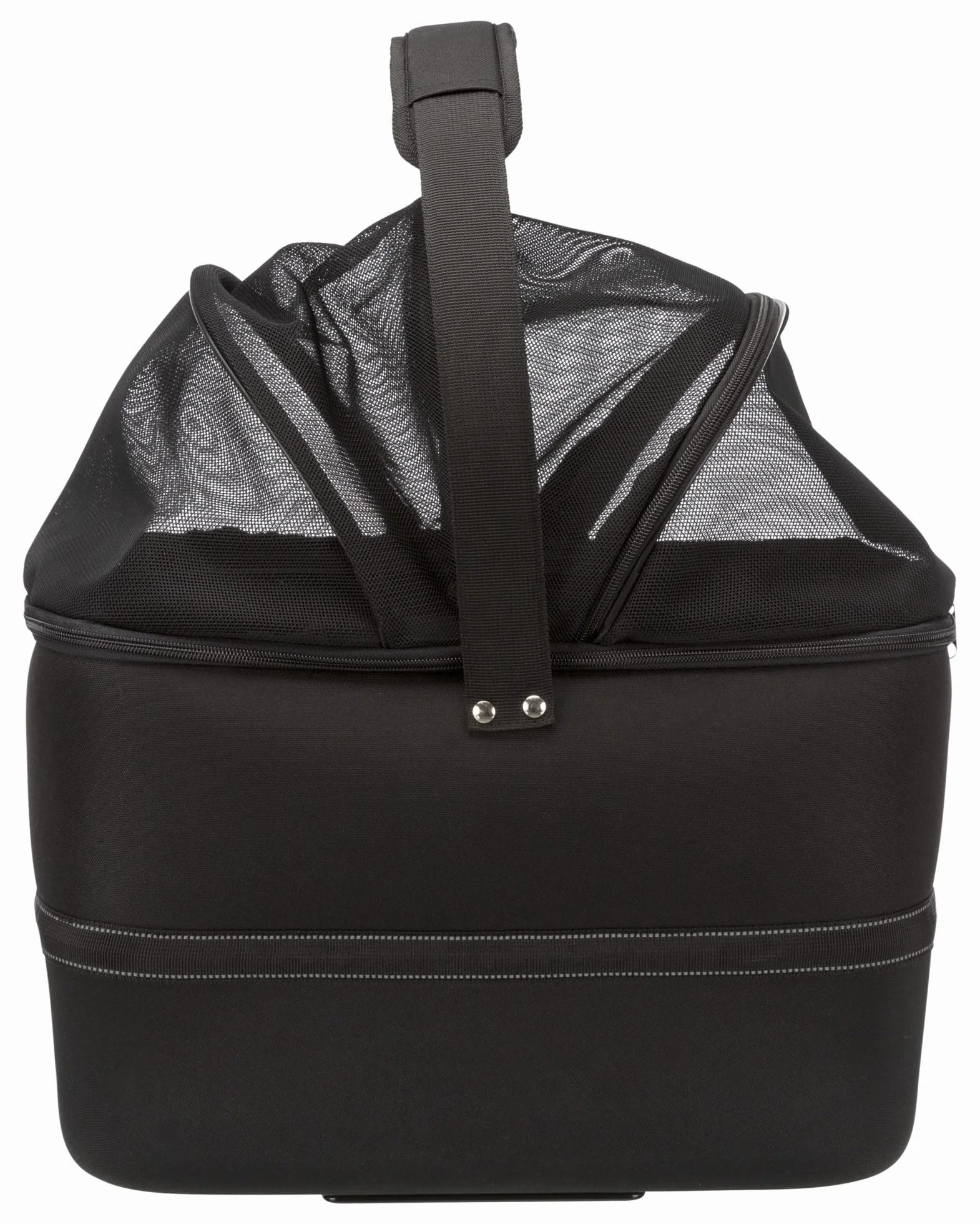 Trixie Rowerowy Transporter dla Zwierząt 44 x 31 x 28 cm Czarny