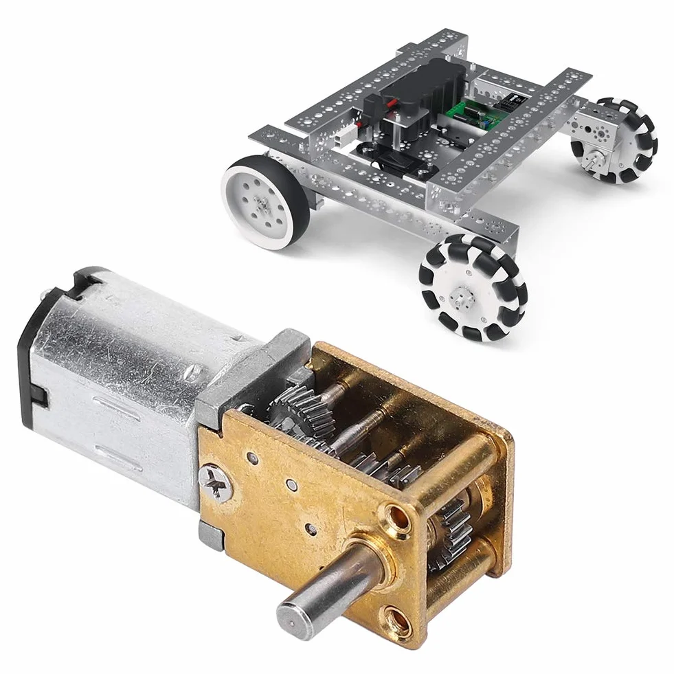 Mini przekładnia, mikro-turbo silnik ślimakowy N20, do zamków elektronicznych, robotów i inteligentnych kamer samochodowych (DC3V 30 obr./min) (DC6V 35 obr./min)