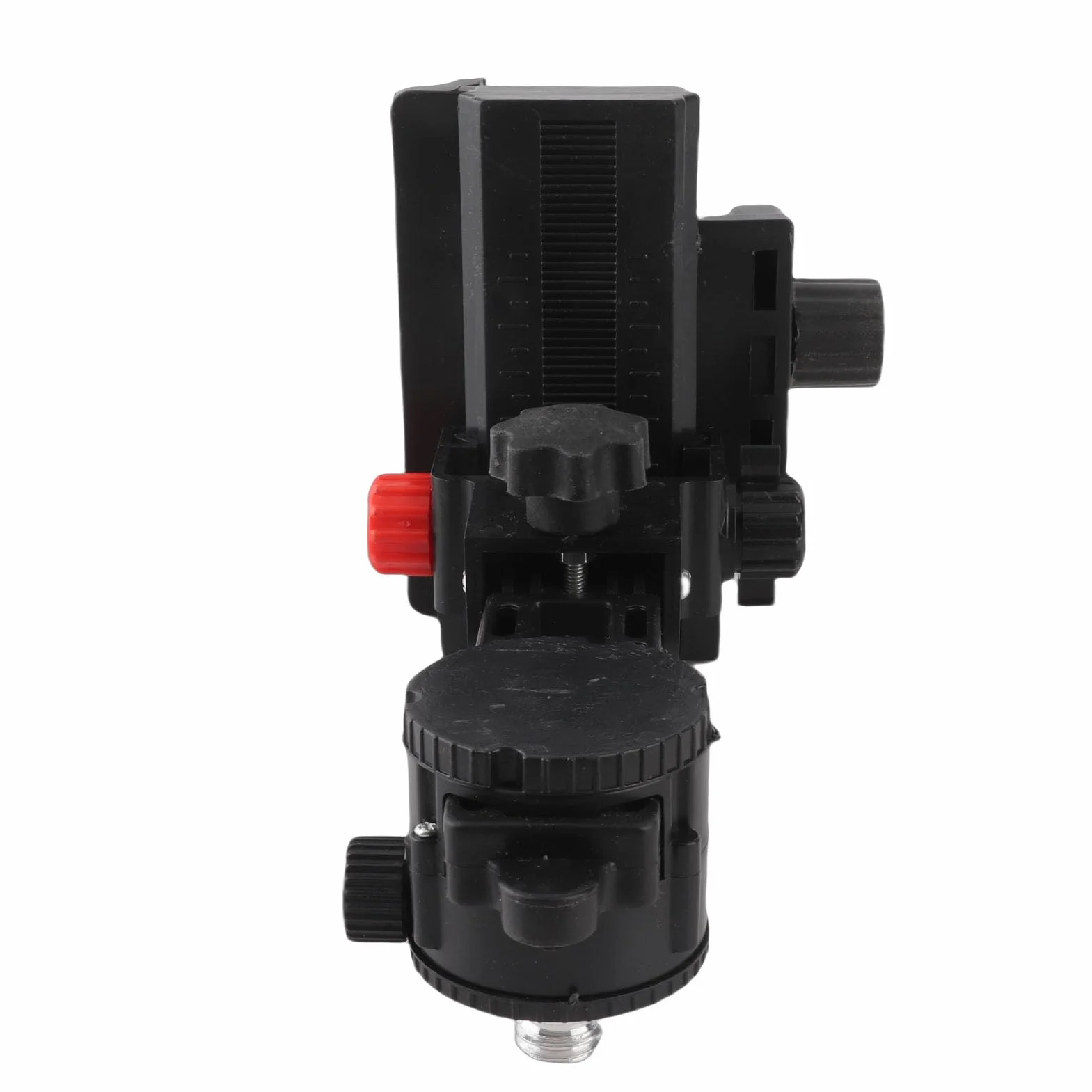 Adapter Poziomu Lasera Obrót o 360 Stopni Regulowany Wspornik Poziomu Wsparcia Sufitowego z Plastikowym Zaciskiem do Montażu ściennego na Suficie