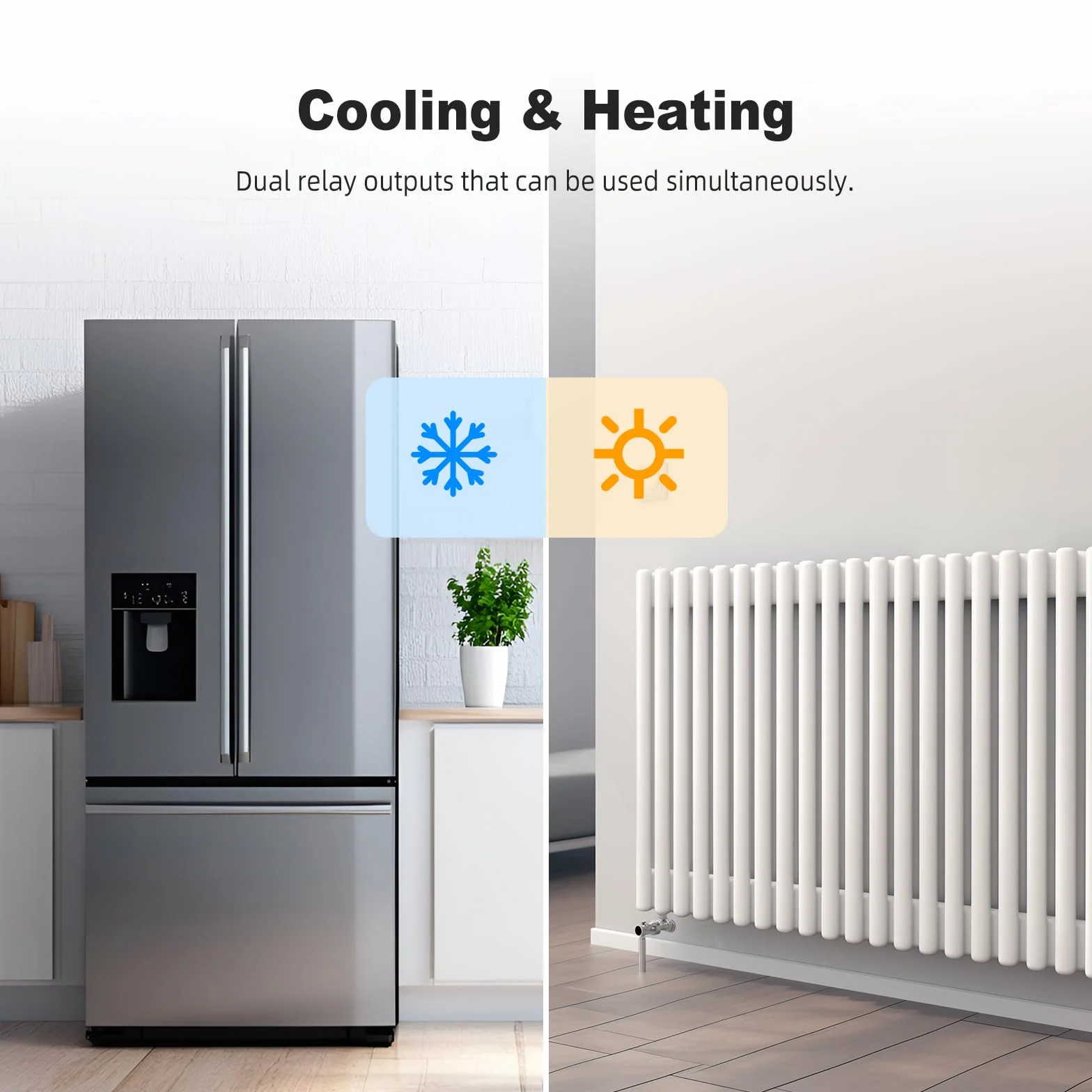 Inkbird ITC-308-WIFI Termostat chłodzenia ogrzewania, kontroler temperatury gniazda za pomocą aplikacji