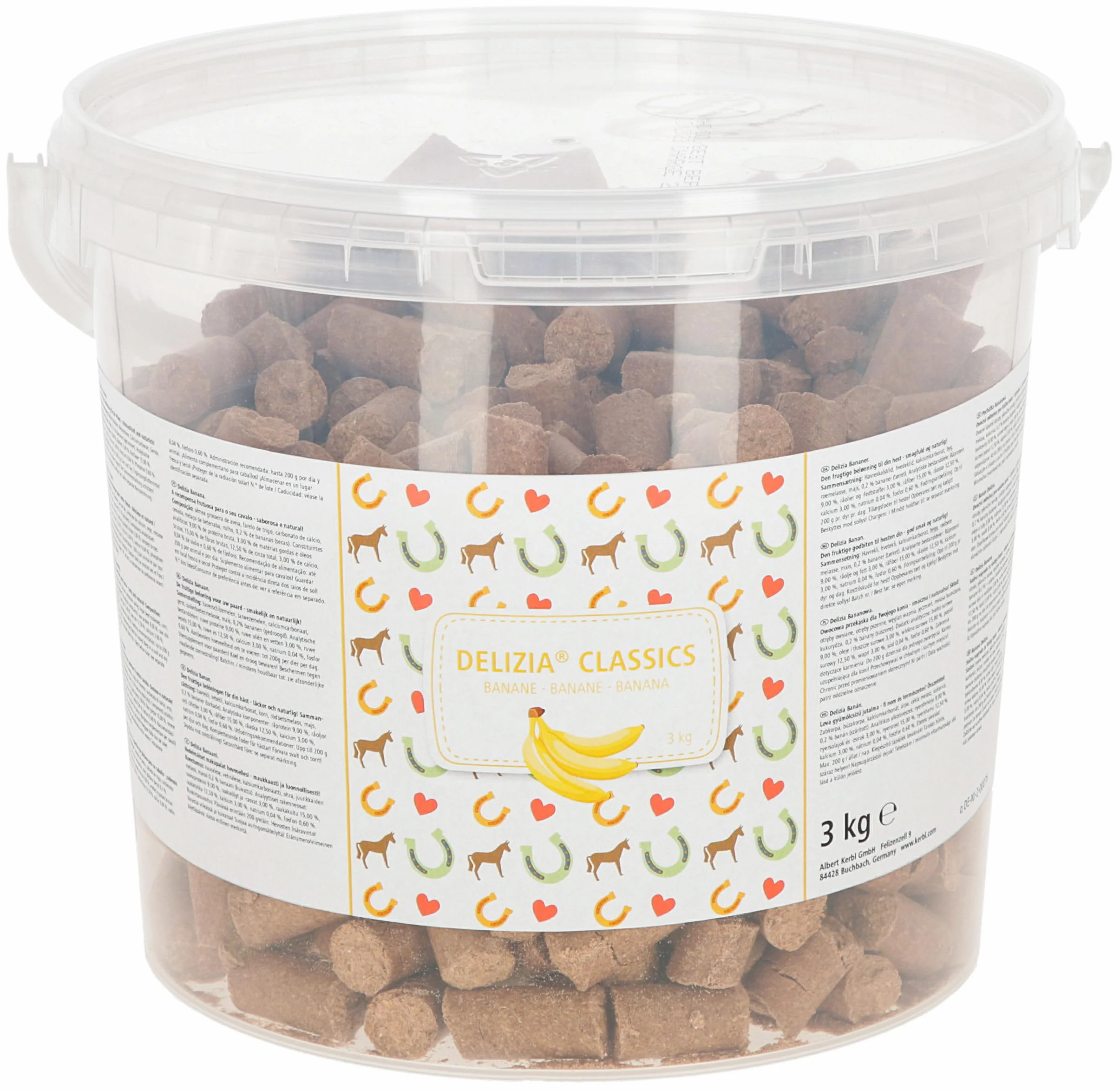 Kerbl Delizia Przysmak dla Koni Banan 3 kg