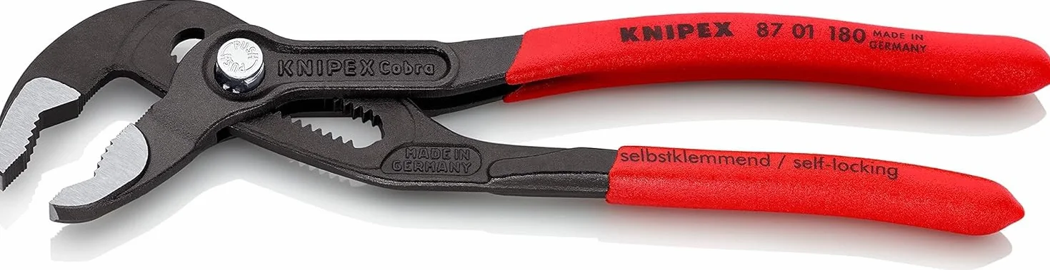 KNIPEX Cobra Szczypce nastawne do rur 180 mm 87 01 180