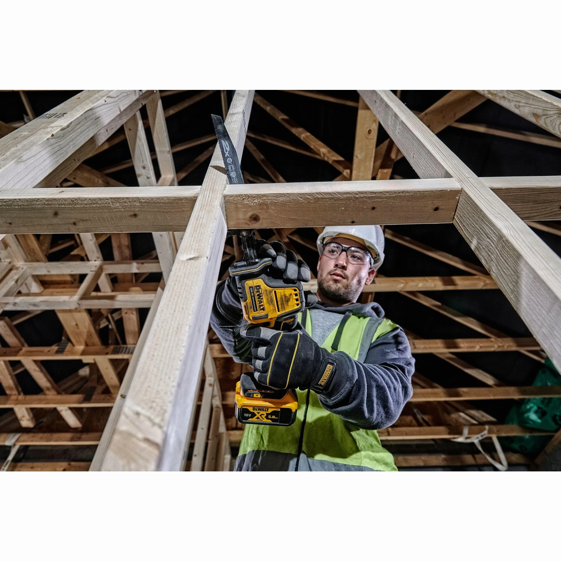 DEWALT Precyzyjny Mini-piła sable XR 18V bez ładowarki/akumulatora i walizka TSTAK II