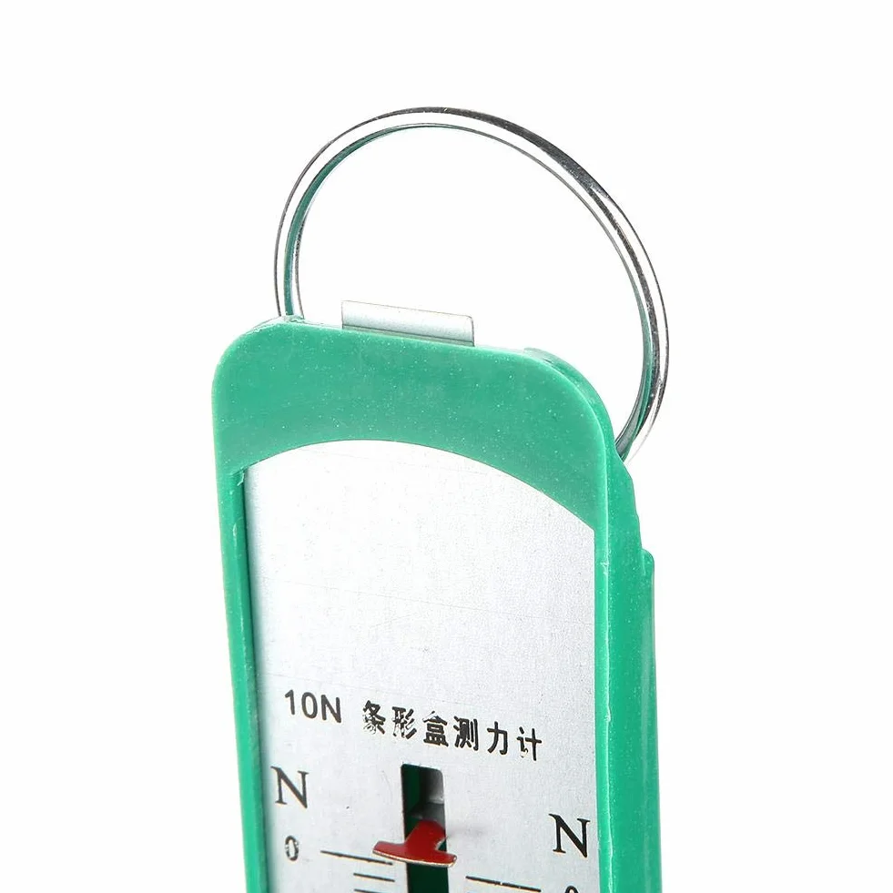 Akozon Newton Meter 10N Dynamometr sprężynowy Fizyka Mechaniczny przyrząd eksperymentalny do użytku edukacyjnego