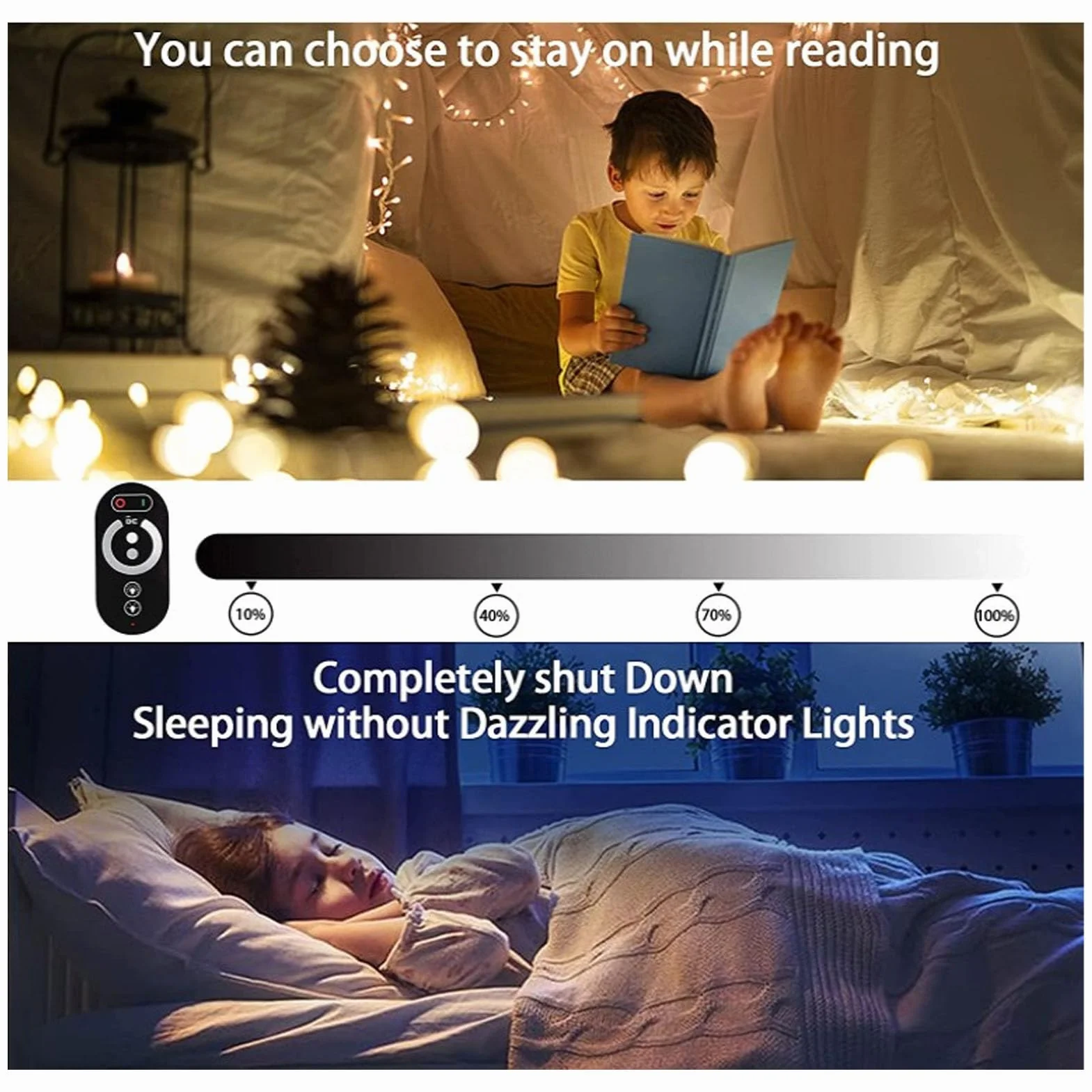 Yosoo Health Gear Przełącznik Dimmer do świateł LED, DC 12V - 24V 18A PWM LED Light Light Strip Controller, RF Pilot Center, Reguel Brightness