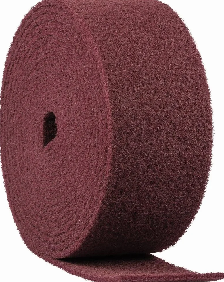 258887 włóknina ścierna NRO 400, 115X10000 mm, 1 szt. Ziarno: Fine Maroon