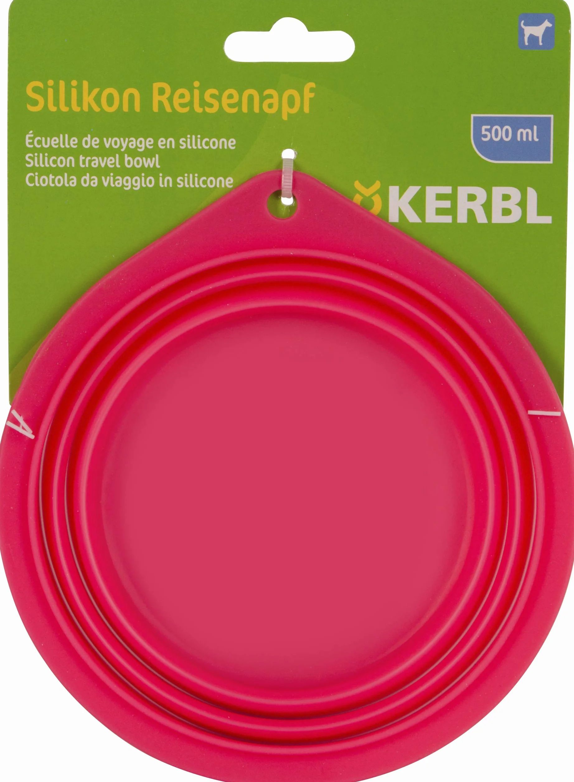 Kerbl Silikonowa miska podróżna