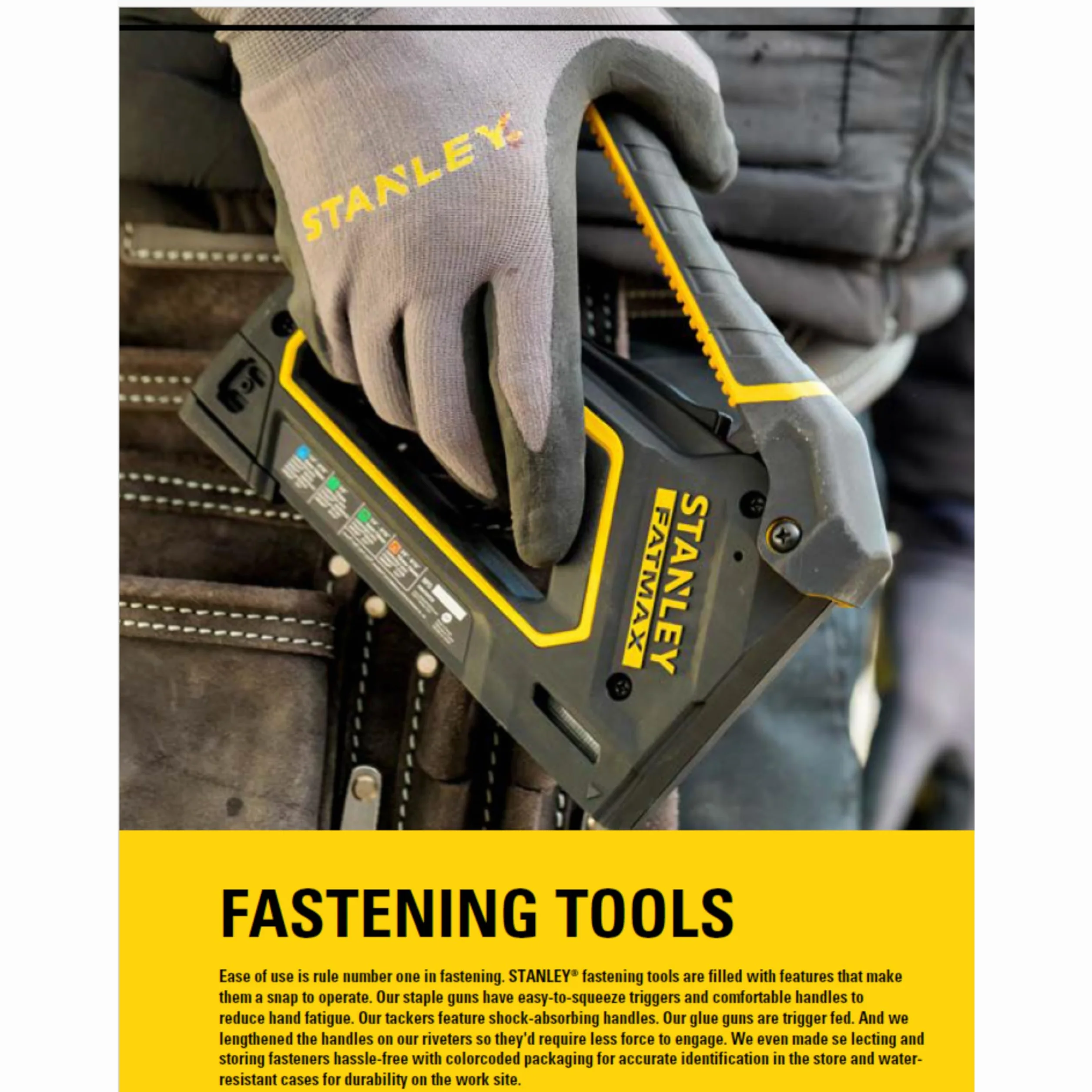 Stanley 6TR110 Heavy Duty Tacker